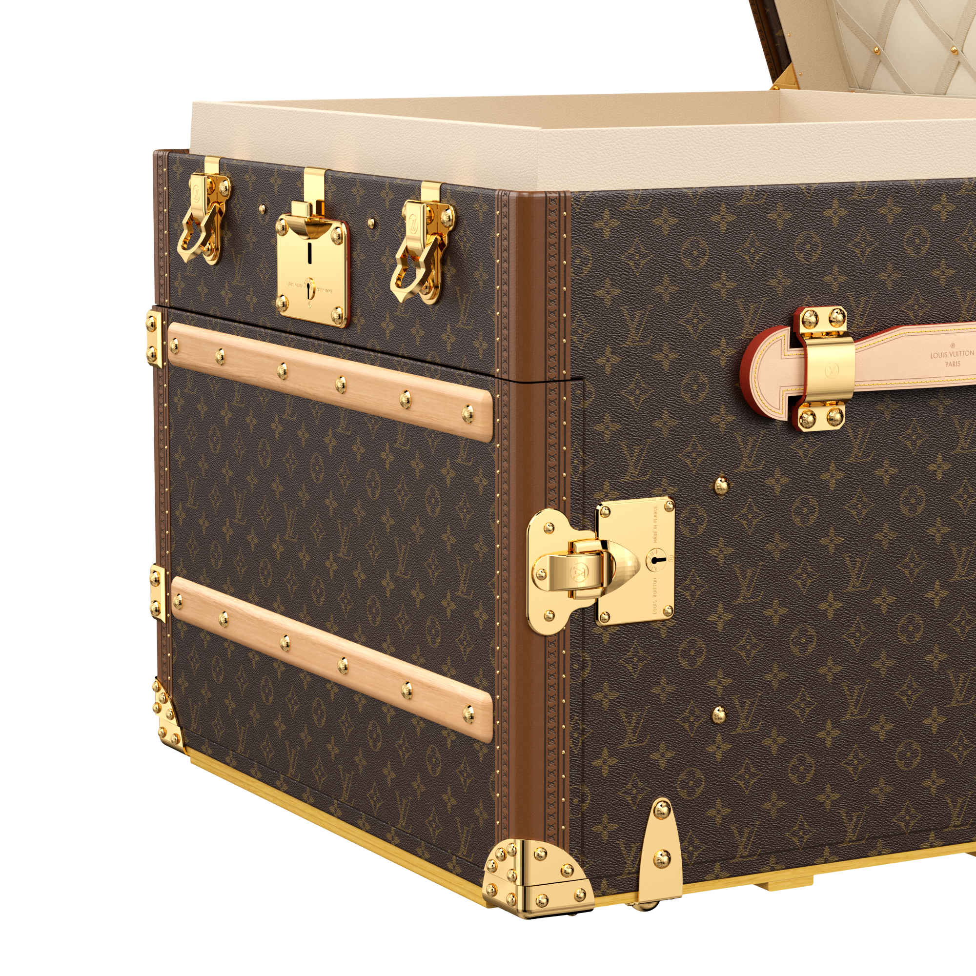 Baúl Courrier Lozine Carre Gauche Lona Monogram Baúles, Viaje y Hogar Baúles y Cofres Baúles y Maletas | LOUIS VUITTON (Zoom de producto)