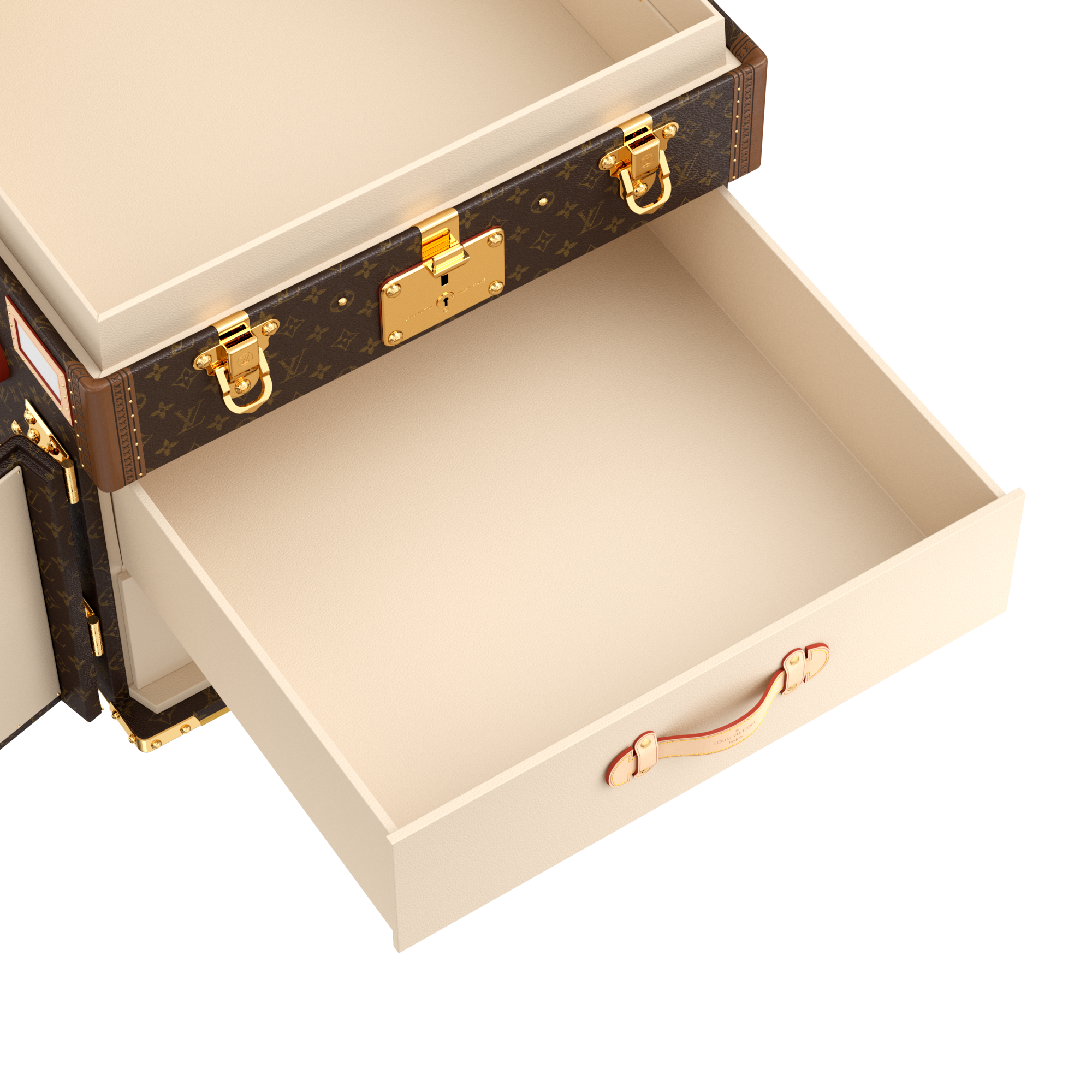 Baúl Courrier Lozine Carre Gauche Lona Monogram Baúles, Viaje y Hogar Baúles y Cofres Baúles y Maletas | LOUIS VUITTON (Zoom de producto)
