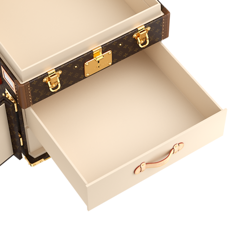 Baúl Courrier Lozine Carre Gauche Lona Monogram Baúles, Viaje y Hogar Baúles y Cofres Baúles y Maletas | LOUIS VUITTON (Zoom de producto)