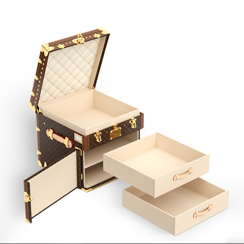 Baúl Courrier Lozine Carre Gauche Lona Monogram Baúles, Viaje y Hogar Baúles y Cofres Baúles y Maletas | LOUIS VUITTON (Zoom de producto)