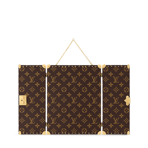 Baúl Home con espejo Lona Monogram Novedades Holiday Selección para él | LOUIS VUITTON (Zoom de producto)
