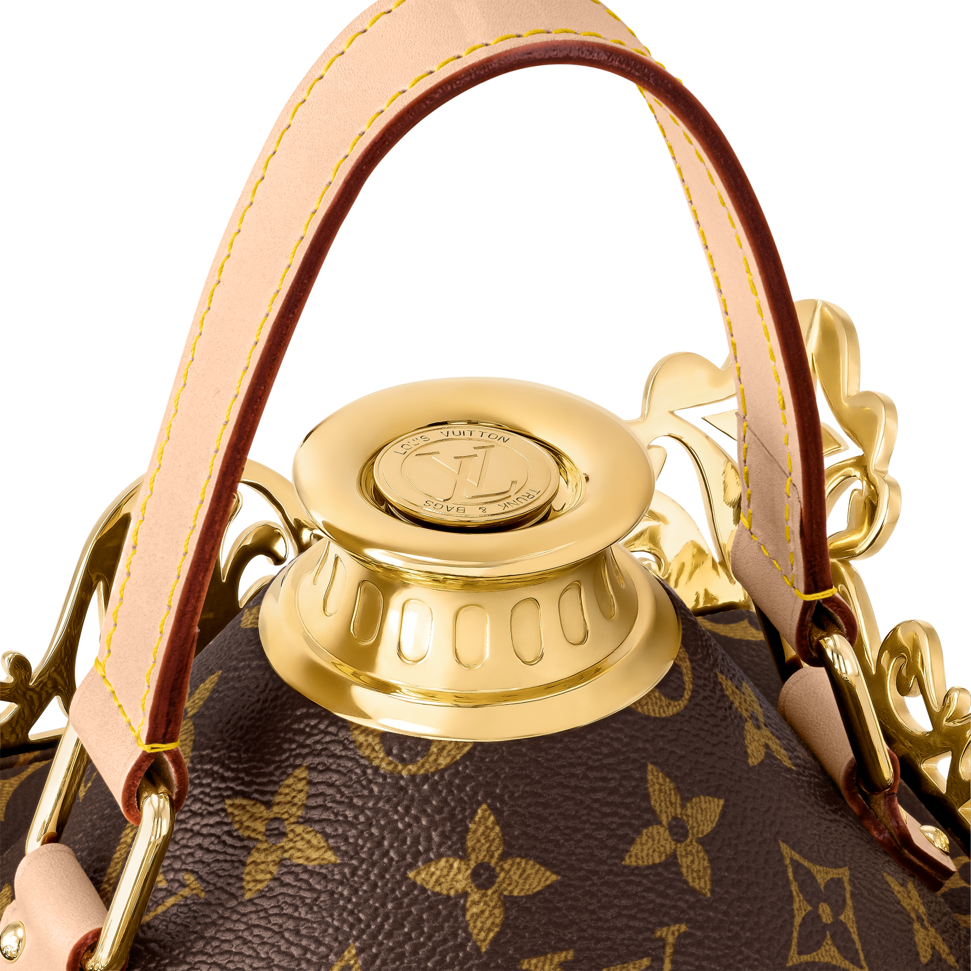 Baúl Lantern de color dorado Lona Monogram Baúles, Viaje y Hogar Baúles y Cofres Cofres | LOUIS VUITTON (Zoom de producto)
