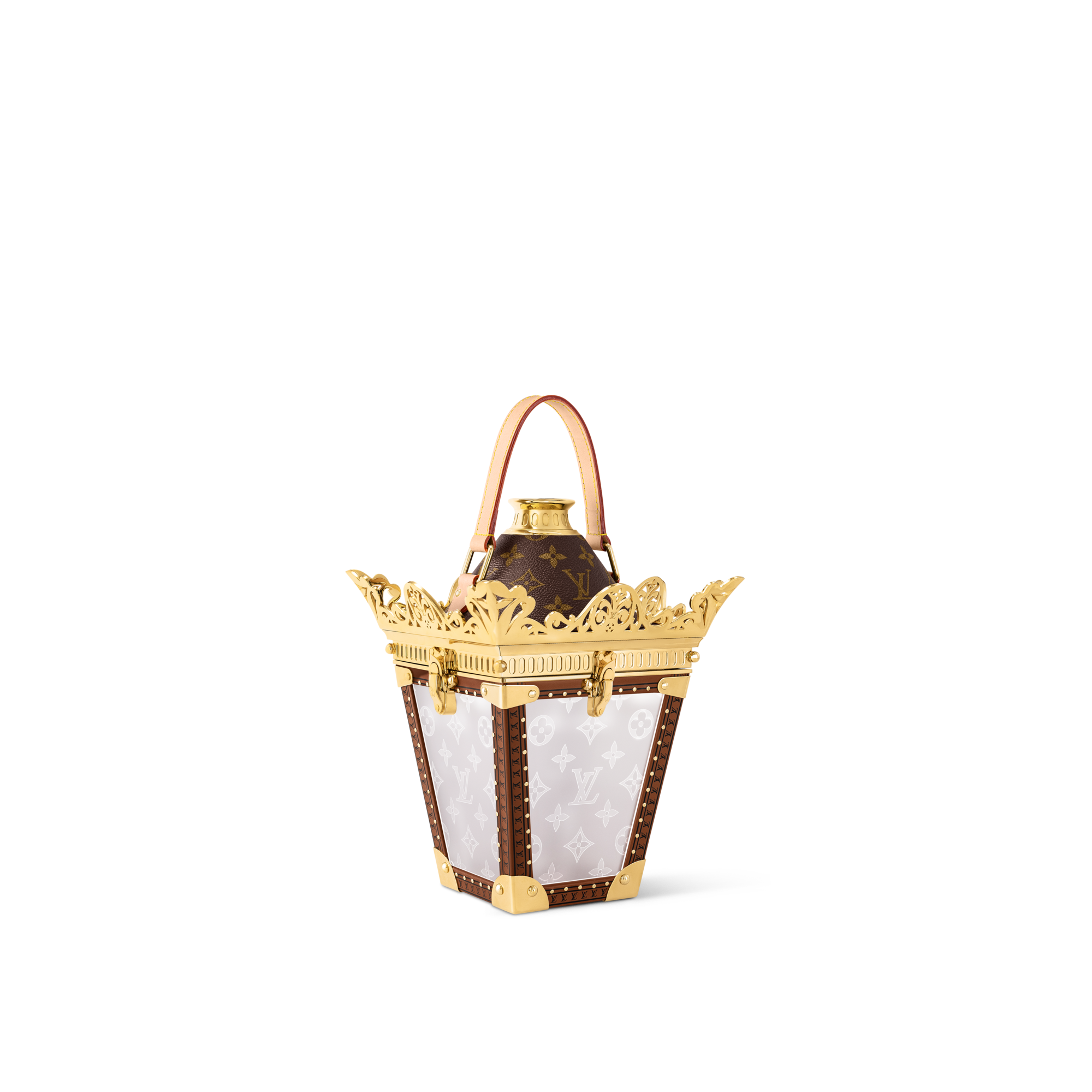 Baúl Lantern de color dorado Lona Monogram Baúles, Viaje y Hogar Baúles y Cofres Cofres | LOUIS VUITTON (Zoom de producto)