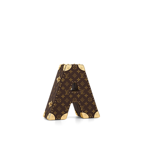 Baúl Letra A Lona Monogram Les Extraordinaires Baúles Baúles Letter Trunks | LOUIS VUITTON (Zoom de producto)