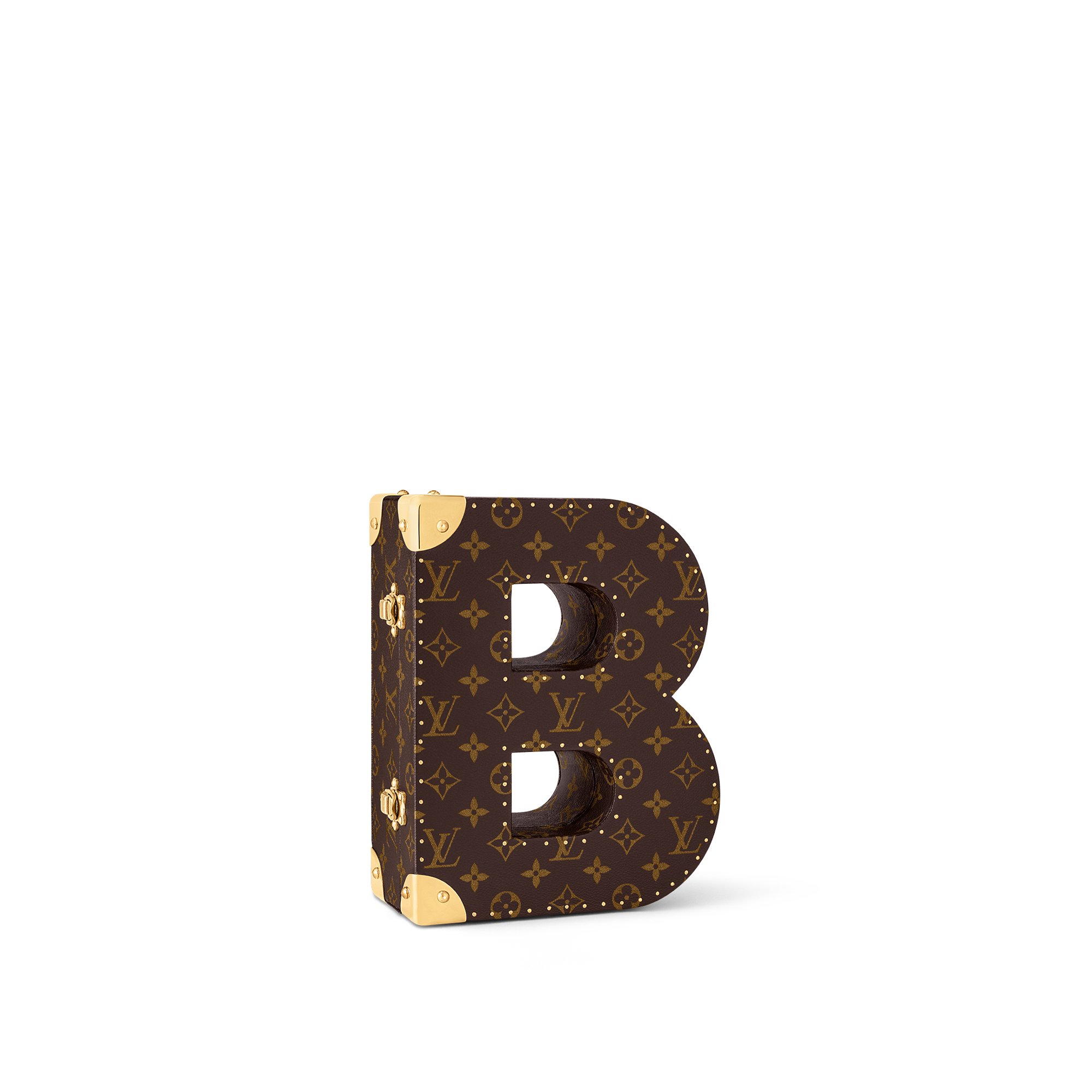 Baúl Letra B Lona Monogram Les Extraordinaires Baúles Baúles Letter Trunks  | LOUIS VUITTON (Zoom de producto)