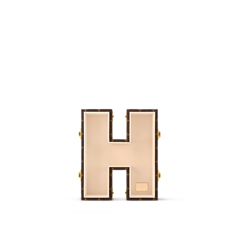 Baúl Letra H Lona Monogram Les Extraordinaires Baúles Baúles Letter Trunks | LOUIS VUITTON (Zoom de producto)