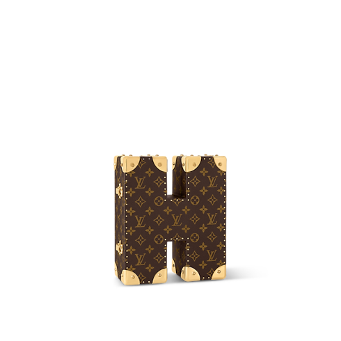 Baúl Letra H Lona Monogram Les Extraordinaires Baúles Baúles Letter Trunks | LOUIS VUITTON (Zoom de producto)