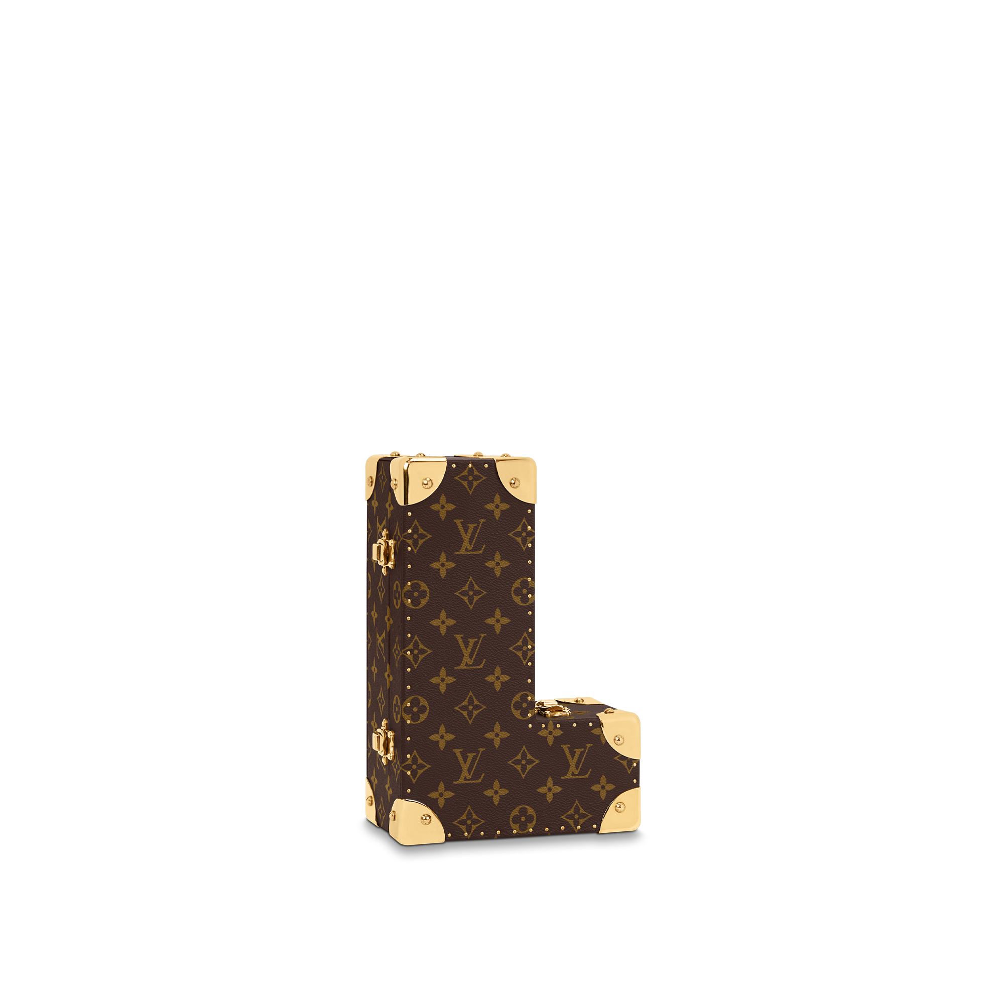 Baúl Letra L Lona Monogram Les Extraordinaires Baúles Baúles Letter Trunks  | LOUIS VUITTON (Zoom de producto)