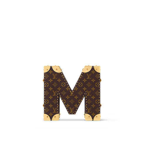 Baúl Letra M Lona Monogram Les Extraordinaires Baúles Baúles Letter Trunks | LOUIS VUITTON (Zoom de producto)