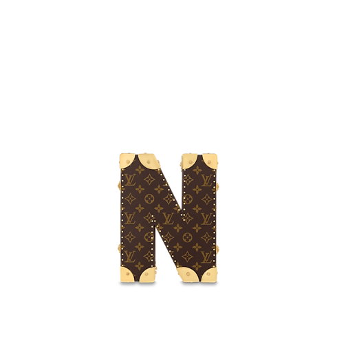 Baúl Letra N Lona Monogram Les Extraordinaires Baúles Baúles Letter Trunks | LOUIS VUITTON (Zoom de producto)
