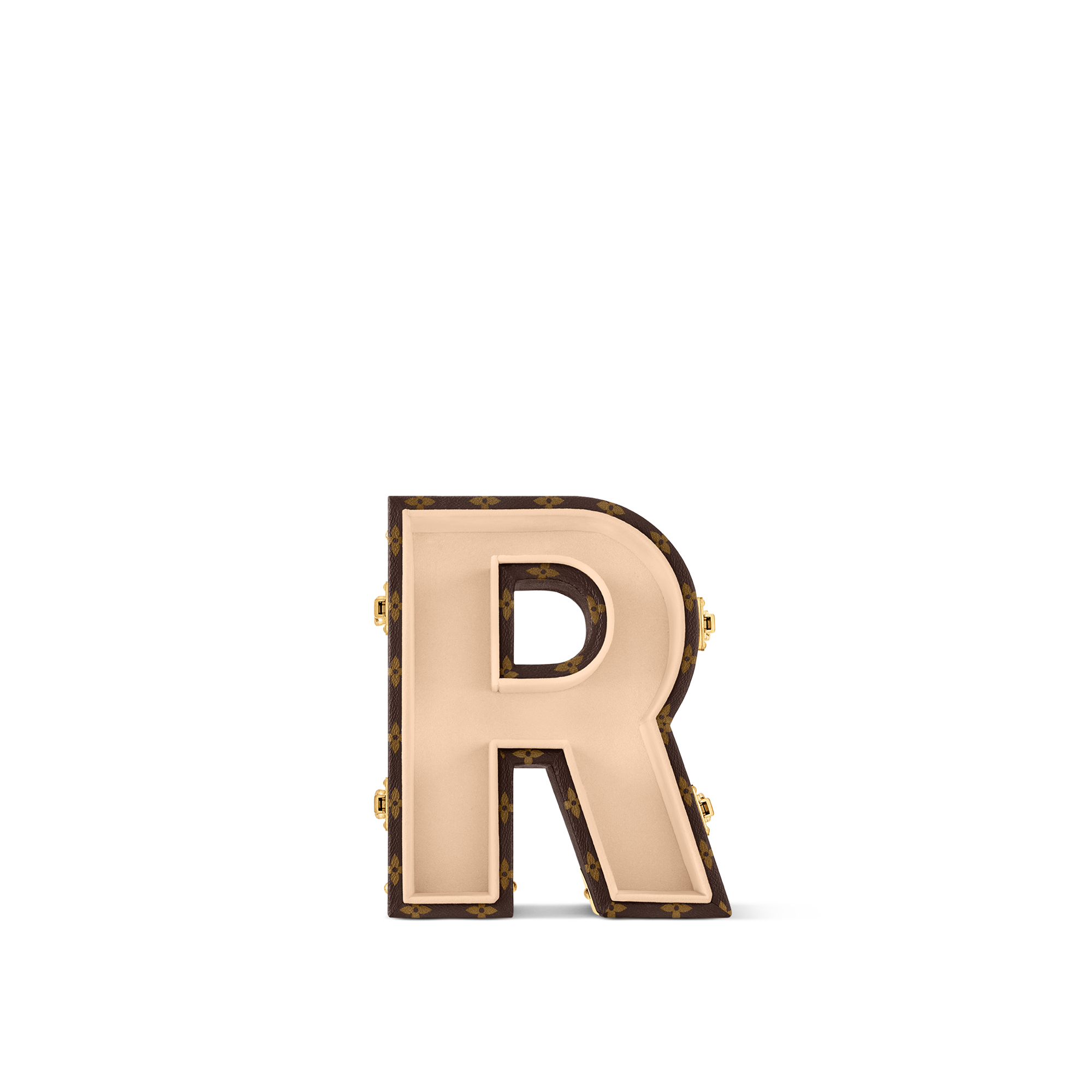Baúl Letra R Lona Monogram Les Extraordinaires Baúles Baúles Letter Trunks  | LOUIS VUITTON (Zoom de producto)