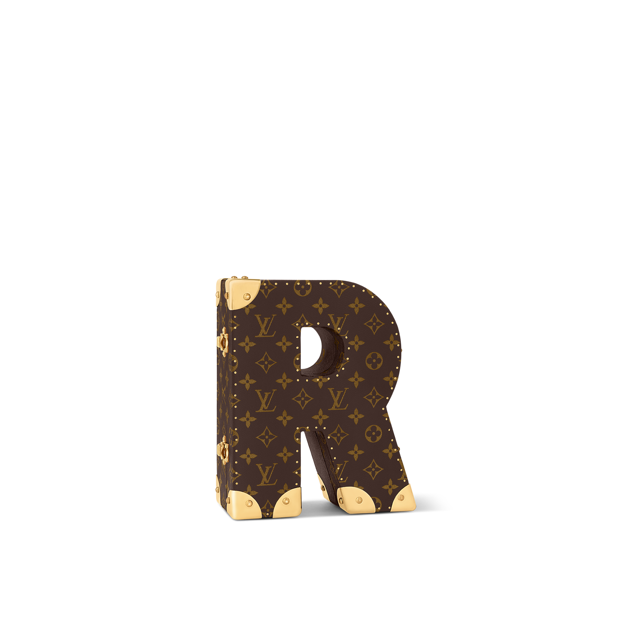 Baúl Letra R Lona Monogram Les Extraordinaires Baúles Baúles Letter Trunks  | LOUIS VUITTON (Zoom de producto)