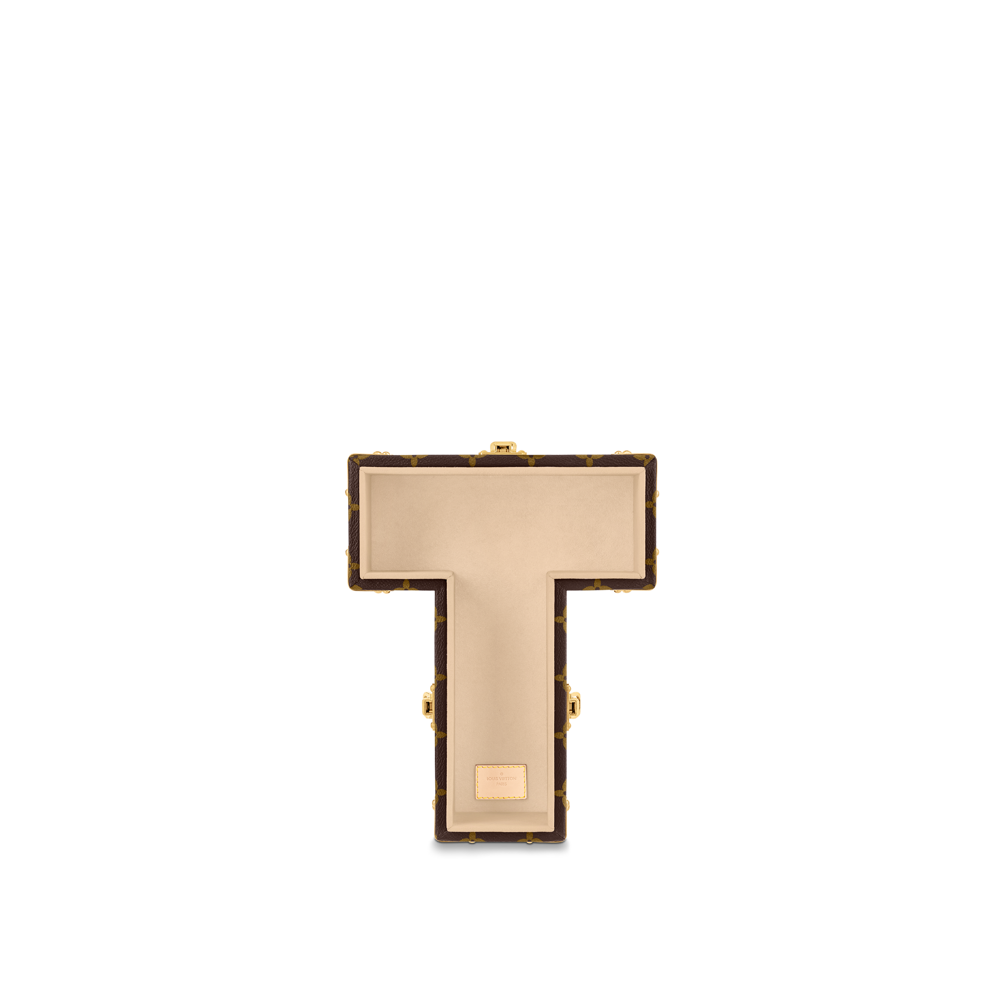 Baúl Letra T Lona Monogram Les Extraordinaires Baúles Baúles Letter Trunks  | LOUIS VUITTON (Zoom de producto)
