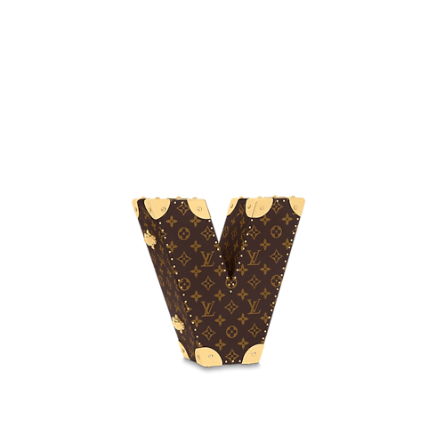 Baúl Letra V Lona Monogram Les Extraordinaires Baúles Baúles Letter Trunks | LOUIS VUITTON (Zoom de producto)