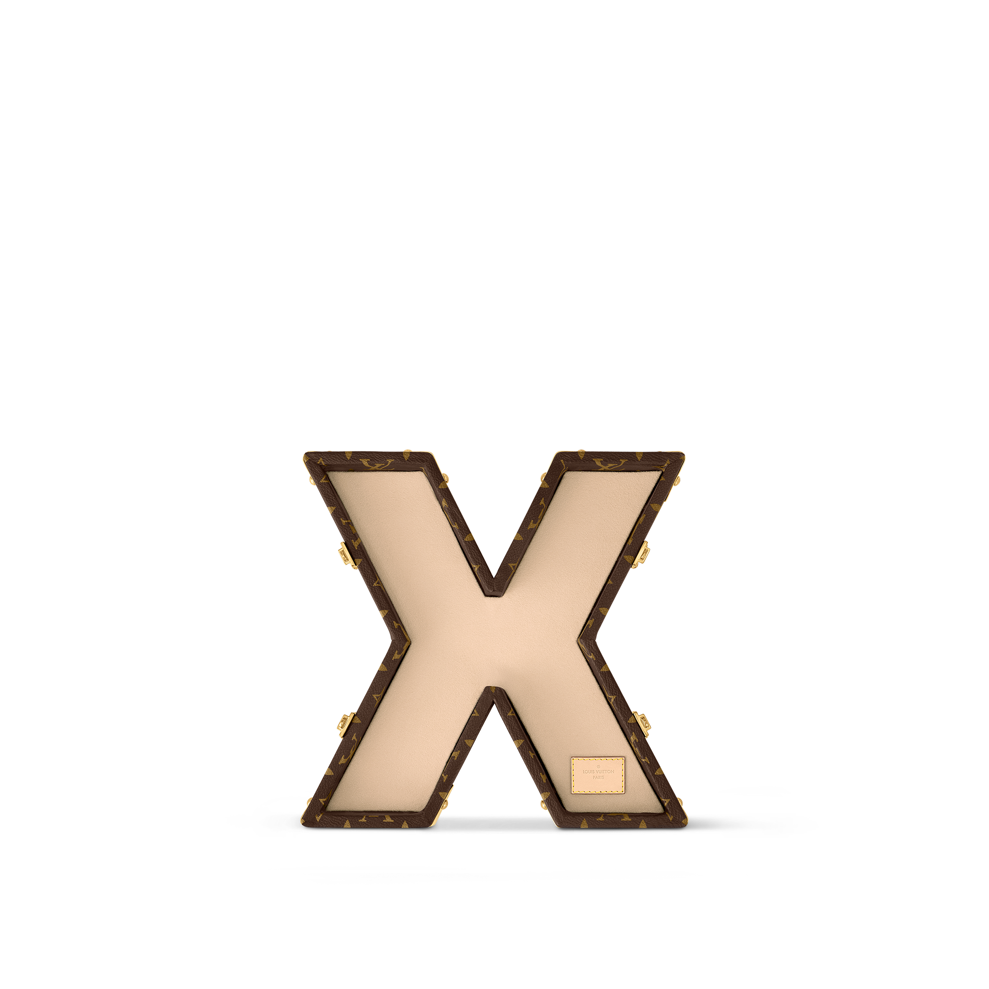 Baúl Letra X Lona Monogram Les Extraordinaires Baúles Baúles Letter Trunks  | LOUIS VUITTON (Zoom de producto)