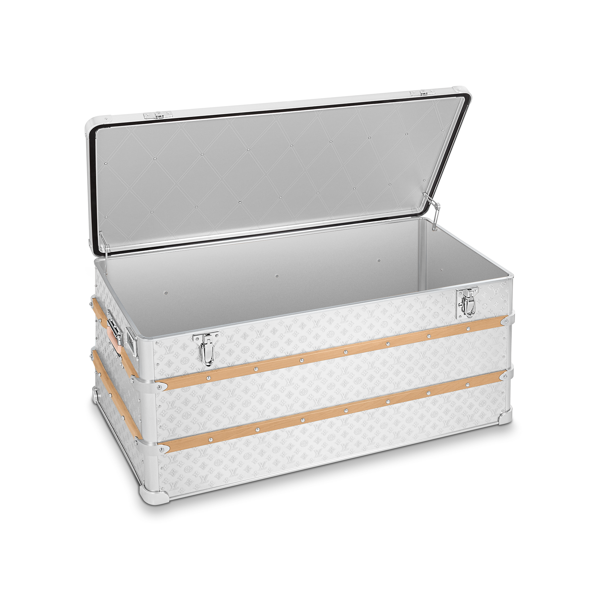 Baúl Malle Courrier 110 Aluminium Autres High End Baúles, Viaje y Hogar Baúles y Cofres Baúles y Maletas | LOUIS VUITTON (Zoom de producto)