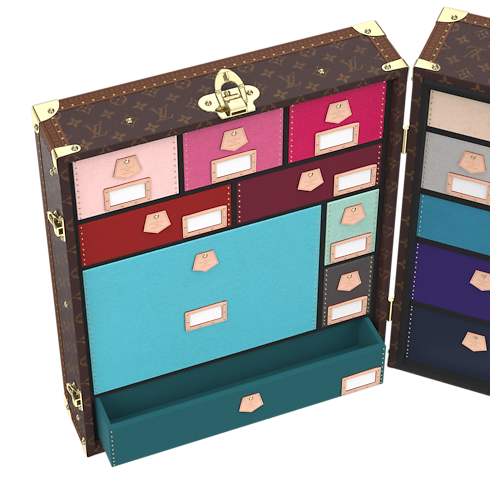 Baúl Malle Souvenirs Lona Monogram Baúles, Viaje y Hogar Baúles y Cofres Cofres | LOUIS VUITTON (Zoom de producto)