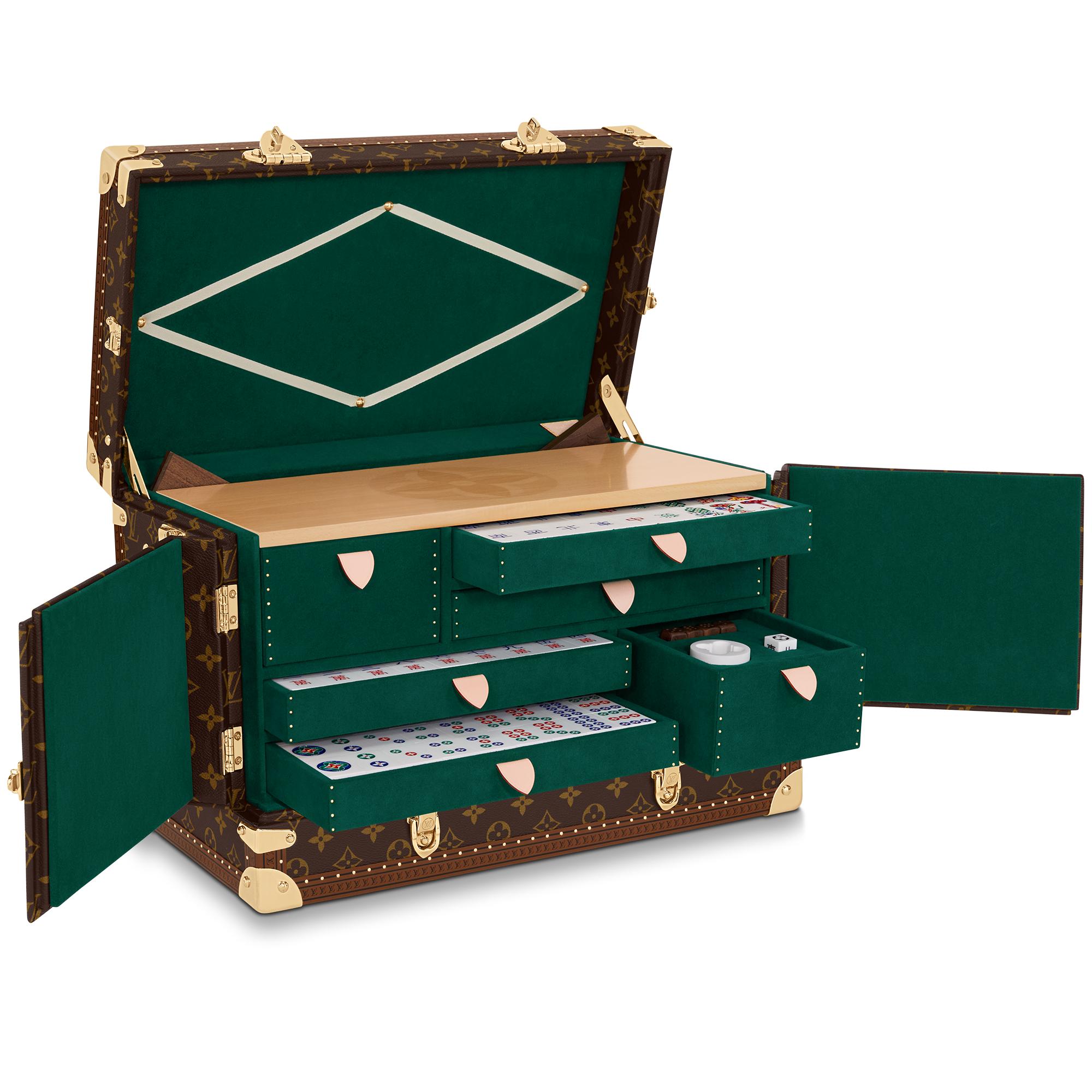 Baúl Vanity Mahjong Lona Monogram Les Extraordinaires Baúles Cofres | LOUIS VUITTON (Zoom de producto)
