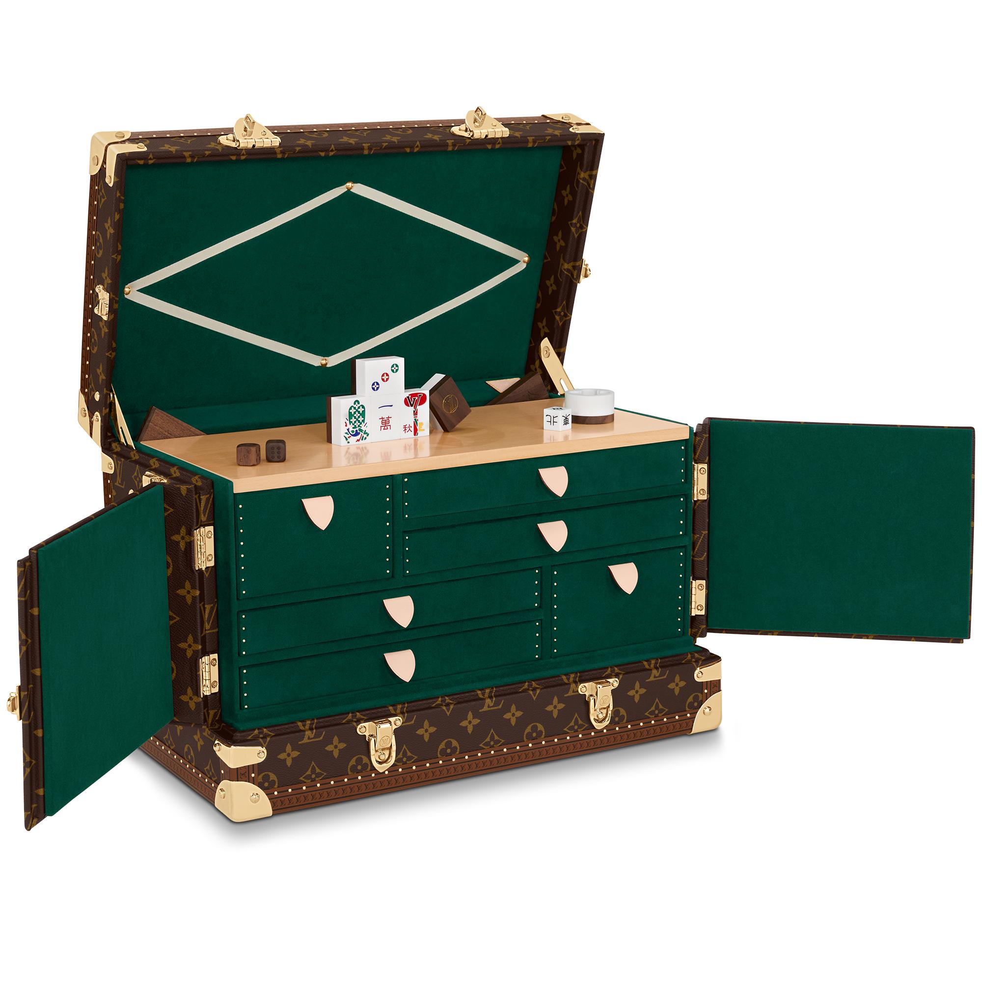 Baúl Vanity Mahjong Lona Monogram Les Extraordinaires Baúles Cofres | LOUIS VUITTON (Zoom de producto)