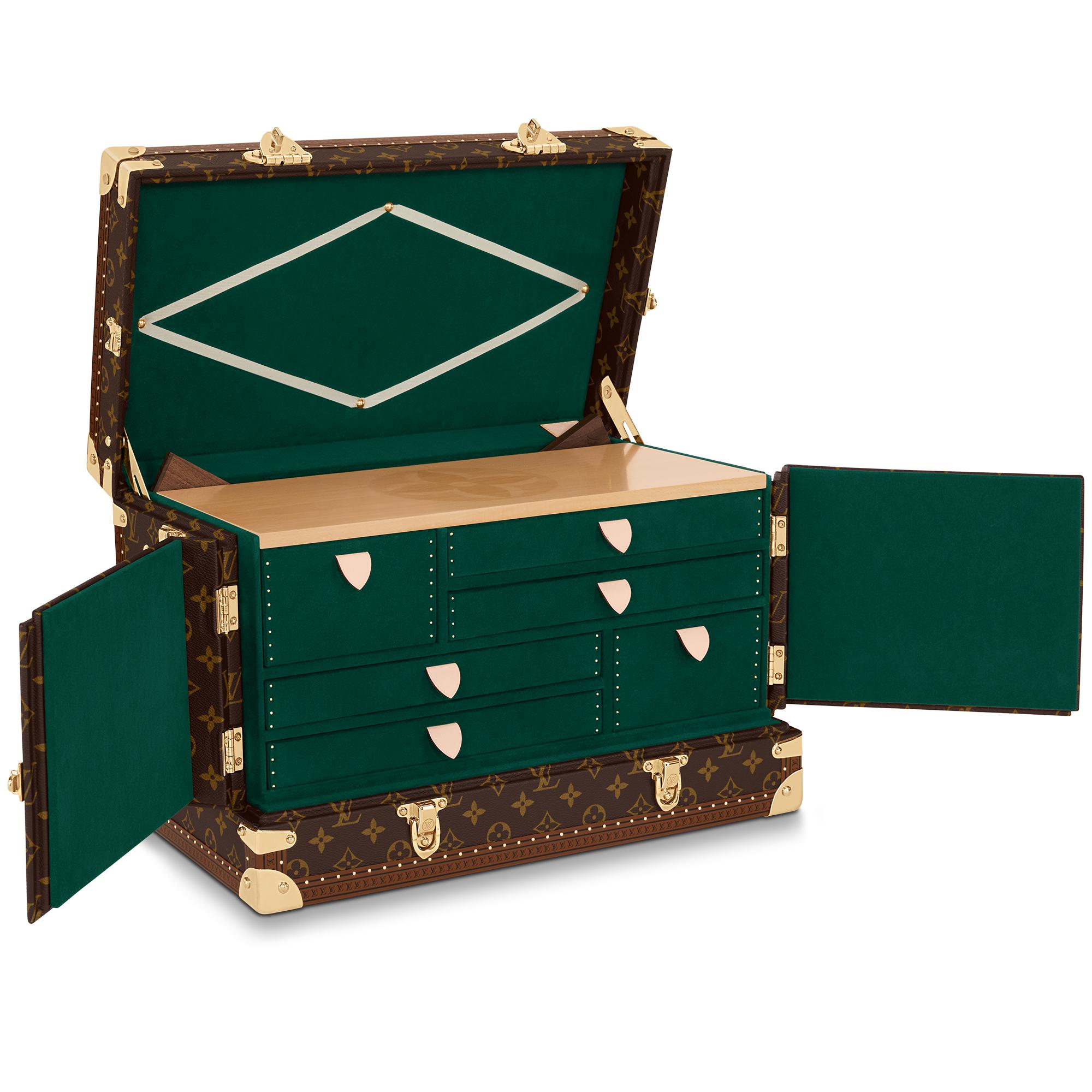 Baúl Vanity Mahjong Lona Monogram Les Extraordinaires Baúles Cofres | LOUIS VUITTON (Zoom de producto)