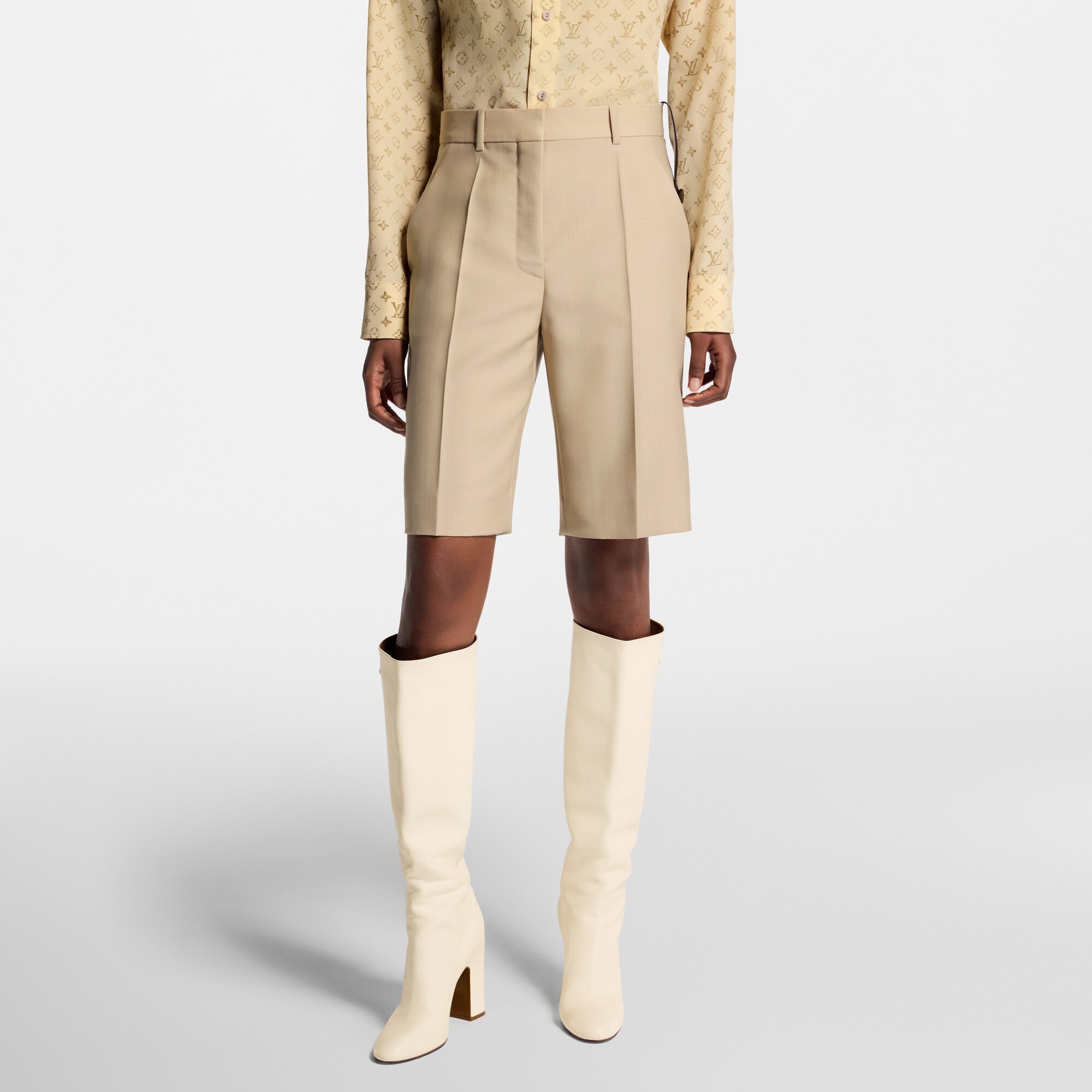 Bermudas de traje  Mujer Prêt-à-Porter Faldas y pantalones cortos | LOUIS VUITTON (Zoom de producto)
