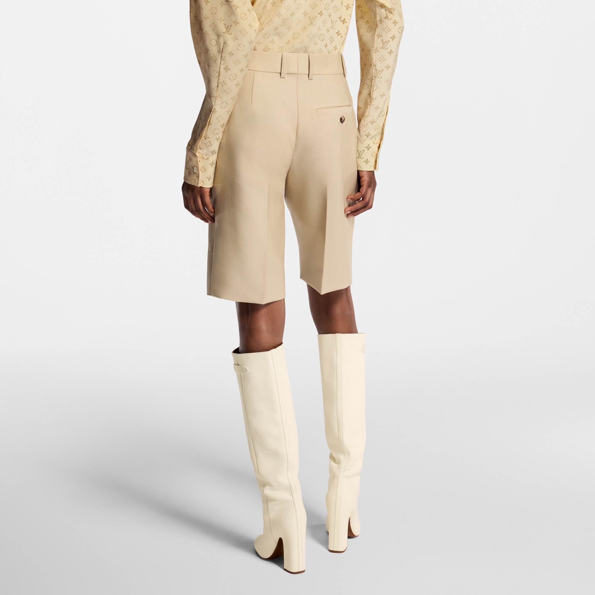 Bermudas de traje  Mujer Prêt-à-Porter Faldas y pantalones cortos | LOUIS VUITTON (Zoom de producto)