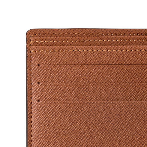 Billetera Multiple Lona Monogram Hombre Personalización Pequeña Marroquinería | LOUIS VUITTON (Zoom de producto)