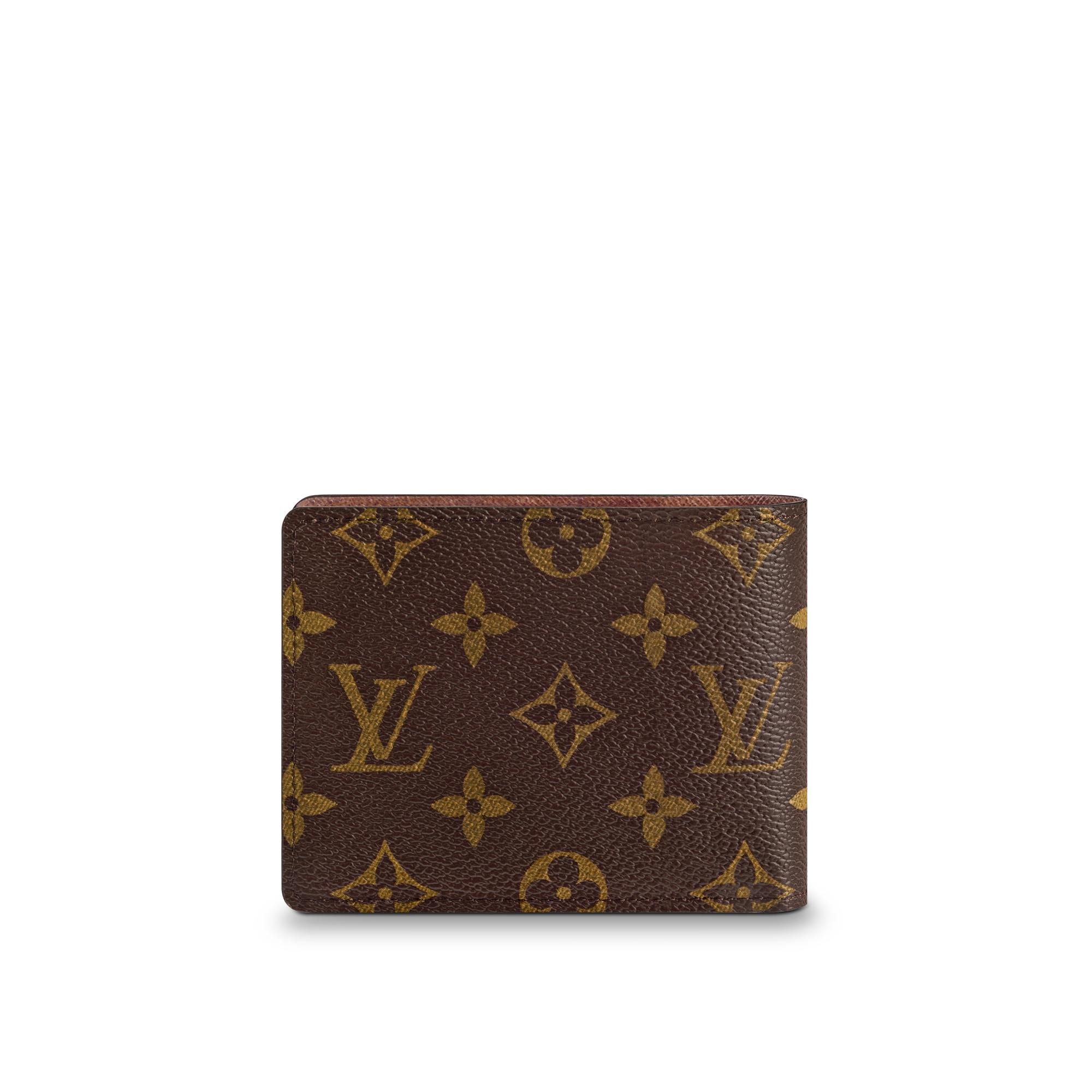 Billetera Multiple Lona Monogram Hombre Personalización Pequeña Marroquinería | LOUIS VUITTON (Zoom de producto)