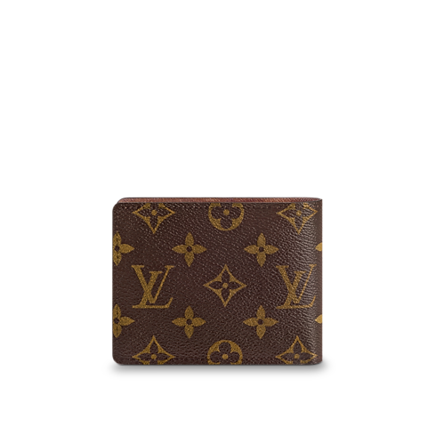 Billetera Multiple Lona Monogram Hombre Personalización Pequeña Marroquinería | LOUIS VUITTON (Zoom de producto)