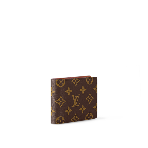 Billetera Multiple Lona Monogram Hombre Personalización Pequeña Marroquinería | LOUIS VUITTON (Zoom de producto)