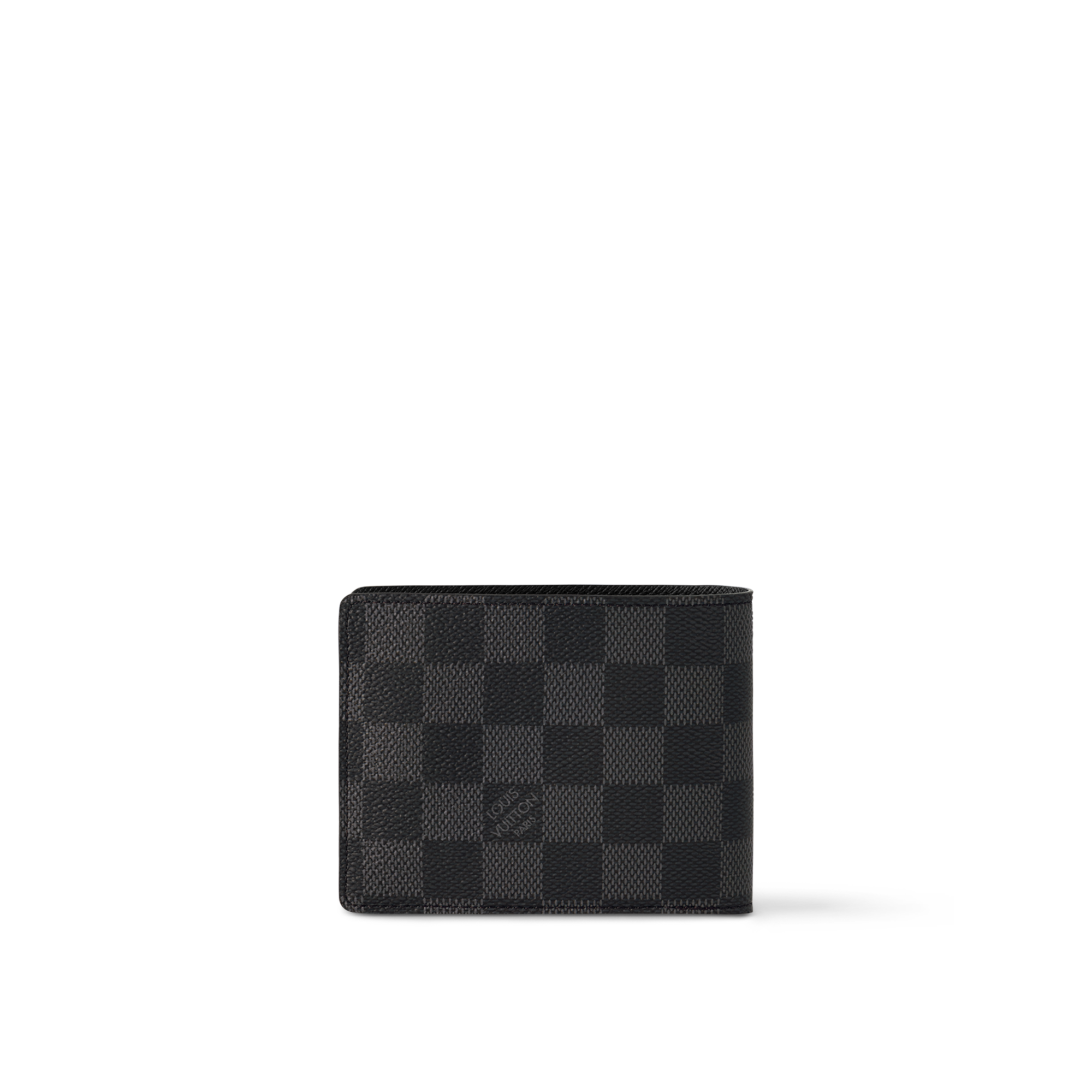 Billetera Multiple Lona Damier Graphite Hombre Personalización Pequeña Marroquinería | LOUIS VUITTON (Zoom de producto)