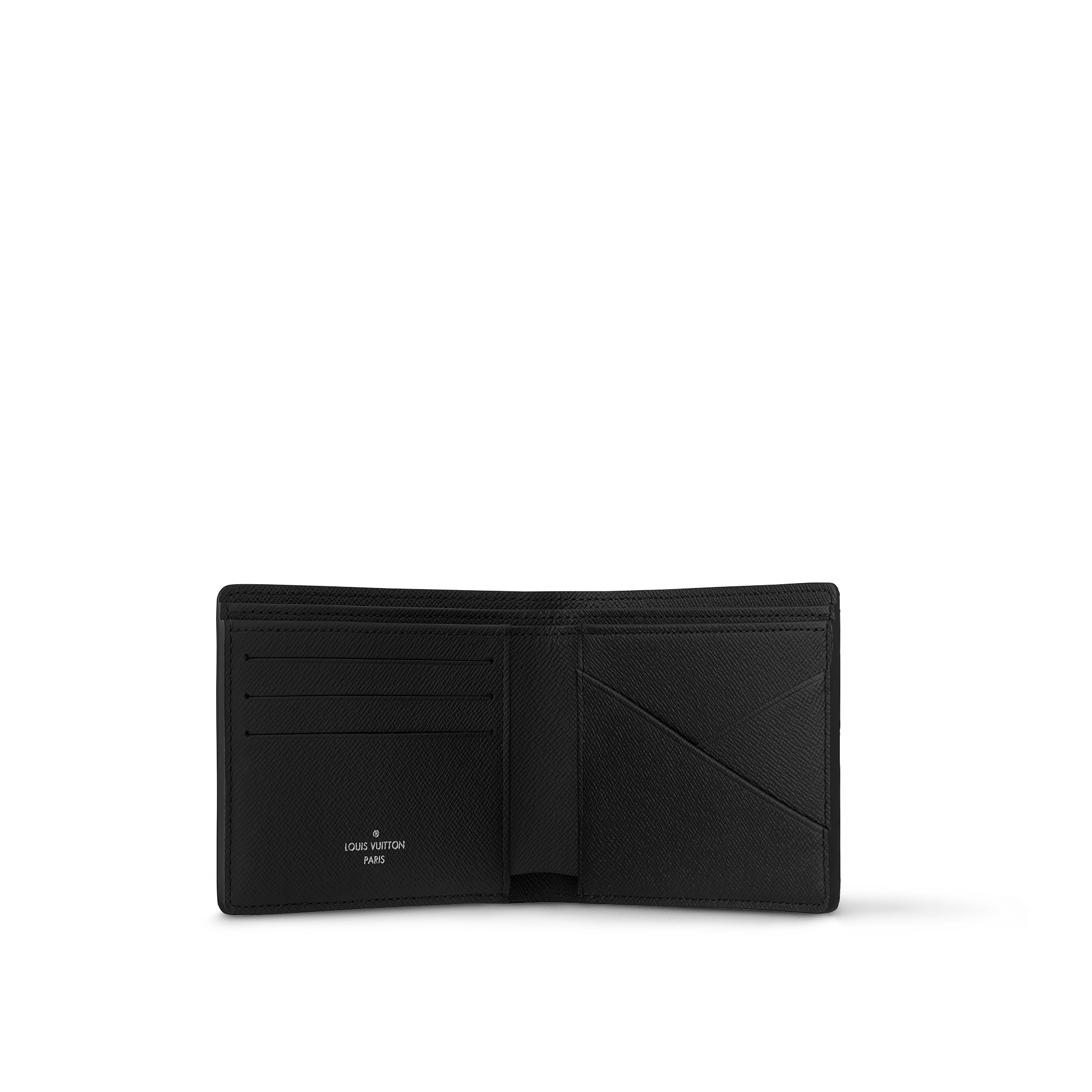 Billetera Multiple Lona Damier Graphite Hombre Personalización Pequeña Marroquinería | LOUIS VUITTON (Zoom de producto)