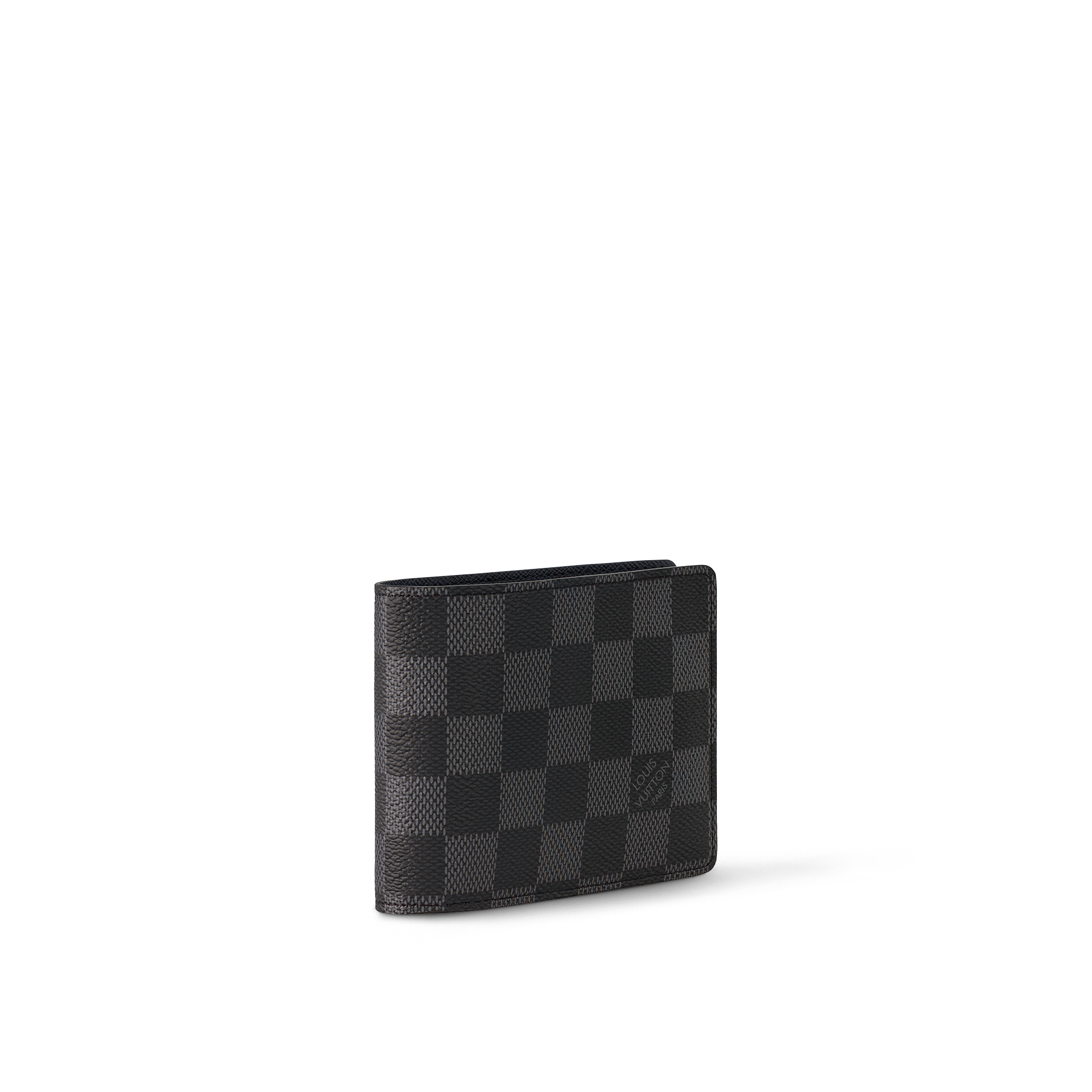 Billetera Multiple Lona Damier Graphite Hombre Personalización Pequeña Marroquinería | LOUIS VUITTON (Zoom de producto)