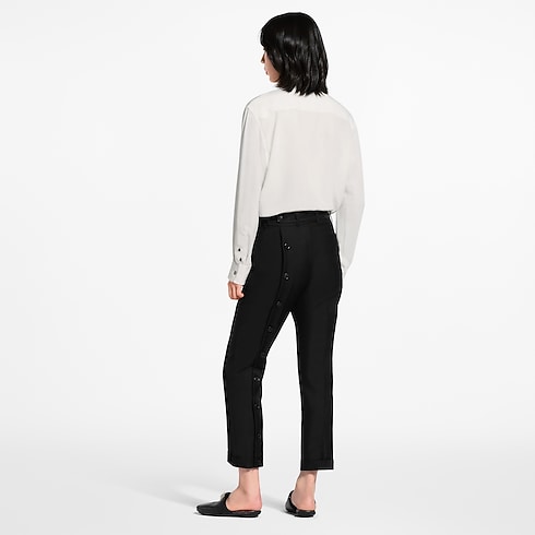 Blusa con cuello Monogram Mujer Prêt-à-Porter Tops | LOUIS VUITTON (Zoom de producto)