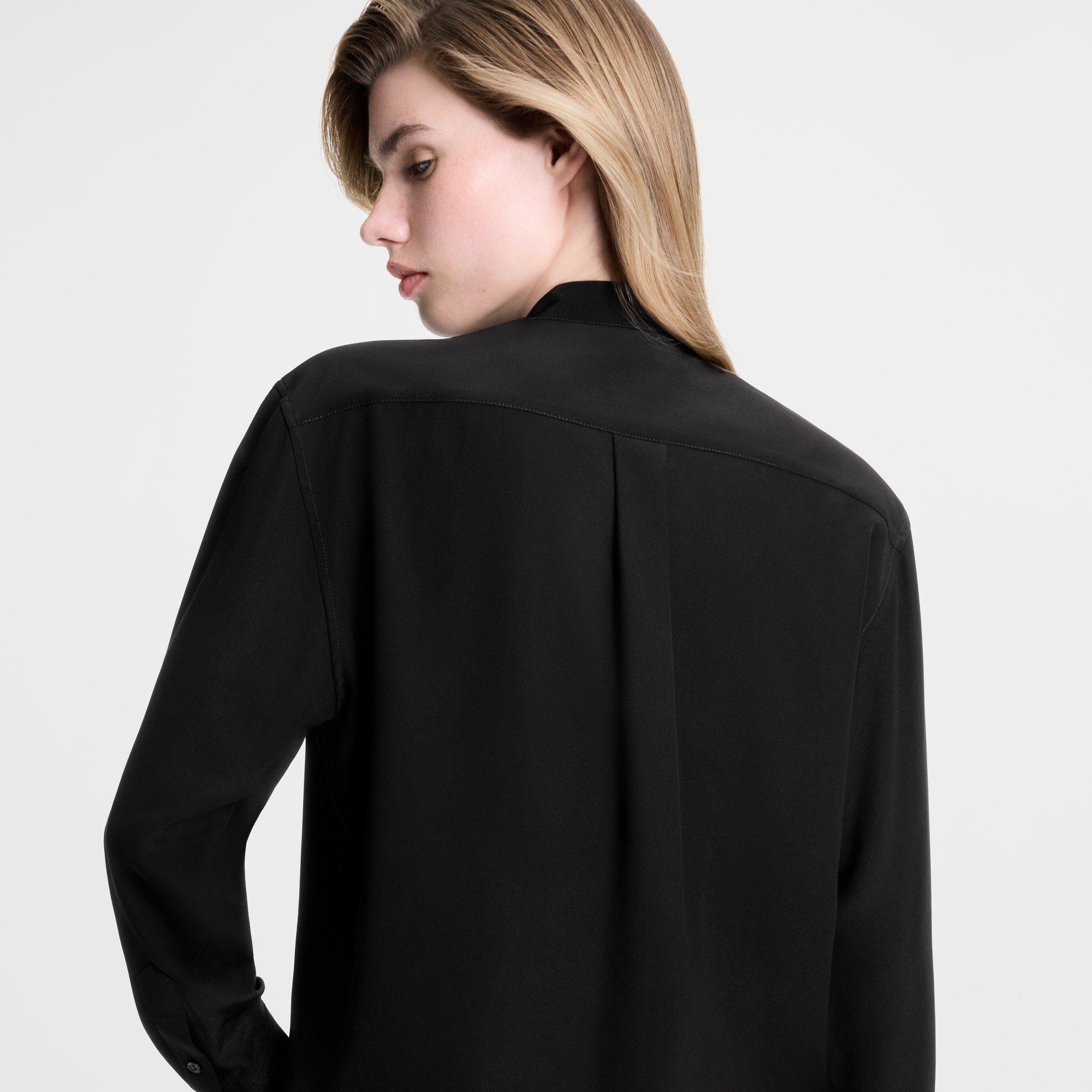 Blusa Monogram con chalina  Mujer Prêt-à-Porter Tops | LOUIS VUITTON (Zoom de producto)