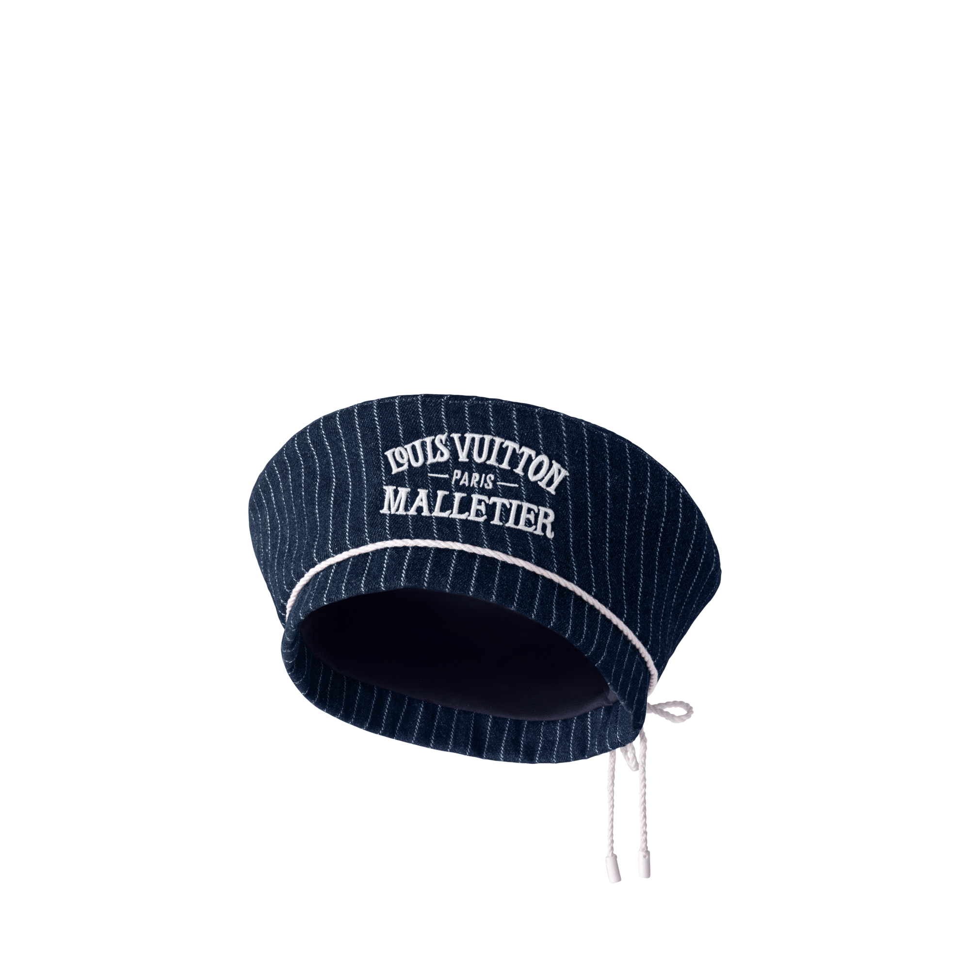 Boina Denim Stripes S00 Hombre Accesorios Sombreros, Gorros y Guantes | LOUIS VUITTON (Zoom de producto)