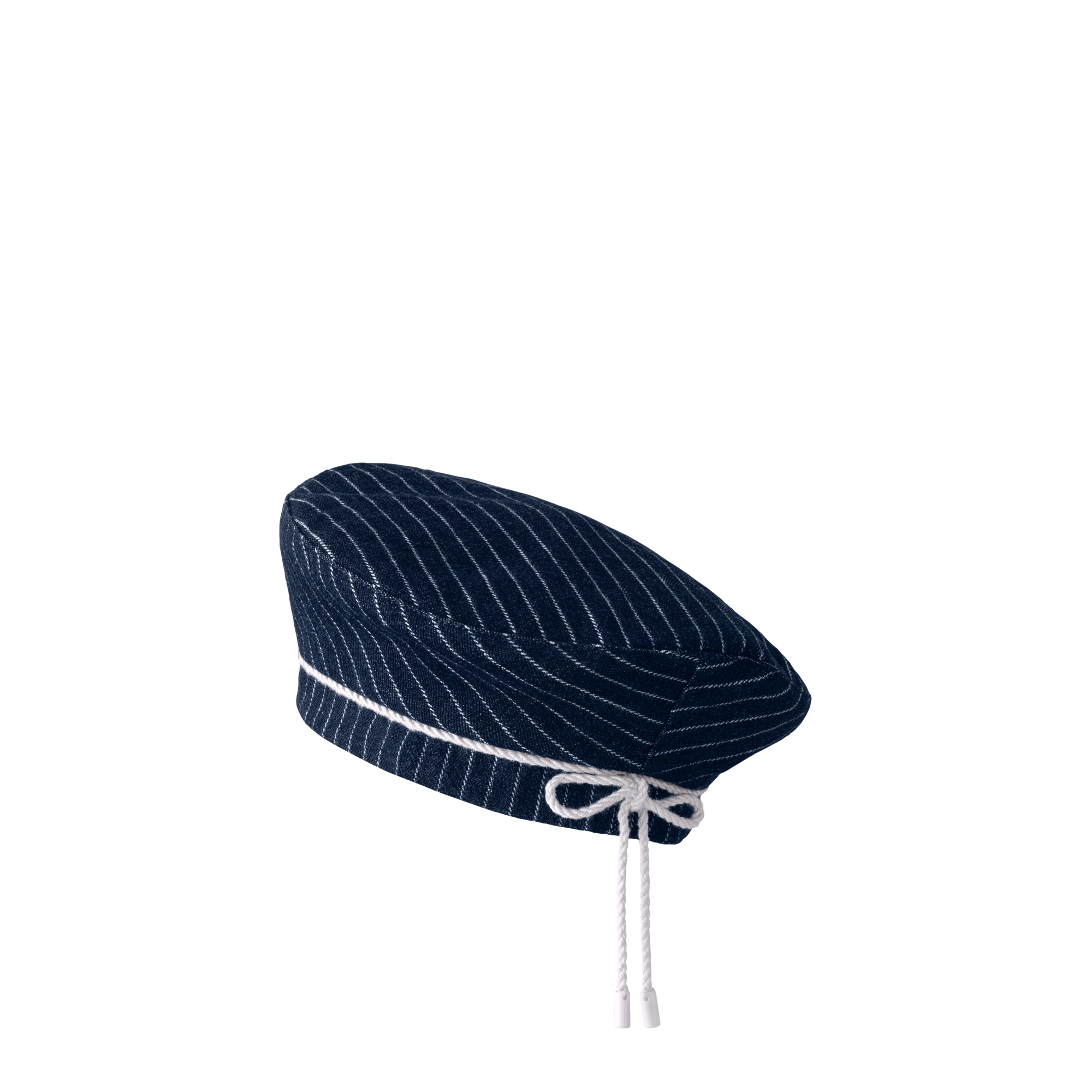 Boina Denim Stripes S00 Hombre Accesorios Sombreros, Gorros y Guantes | LOUIS VUITTON (Zoom de producto)