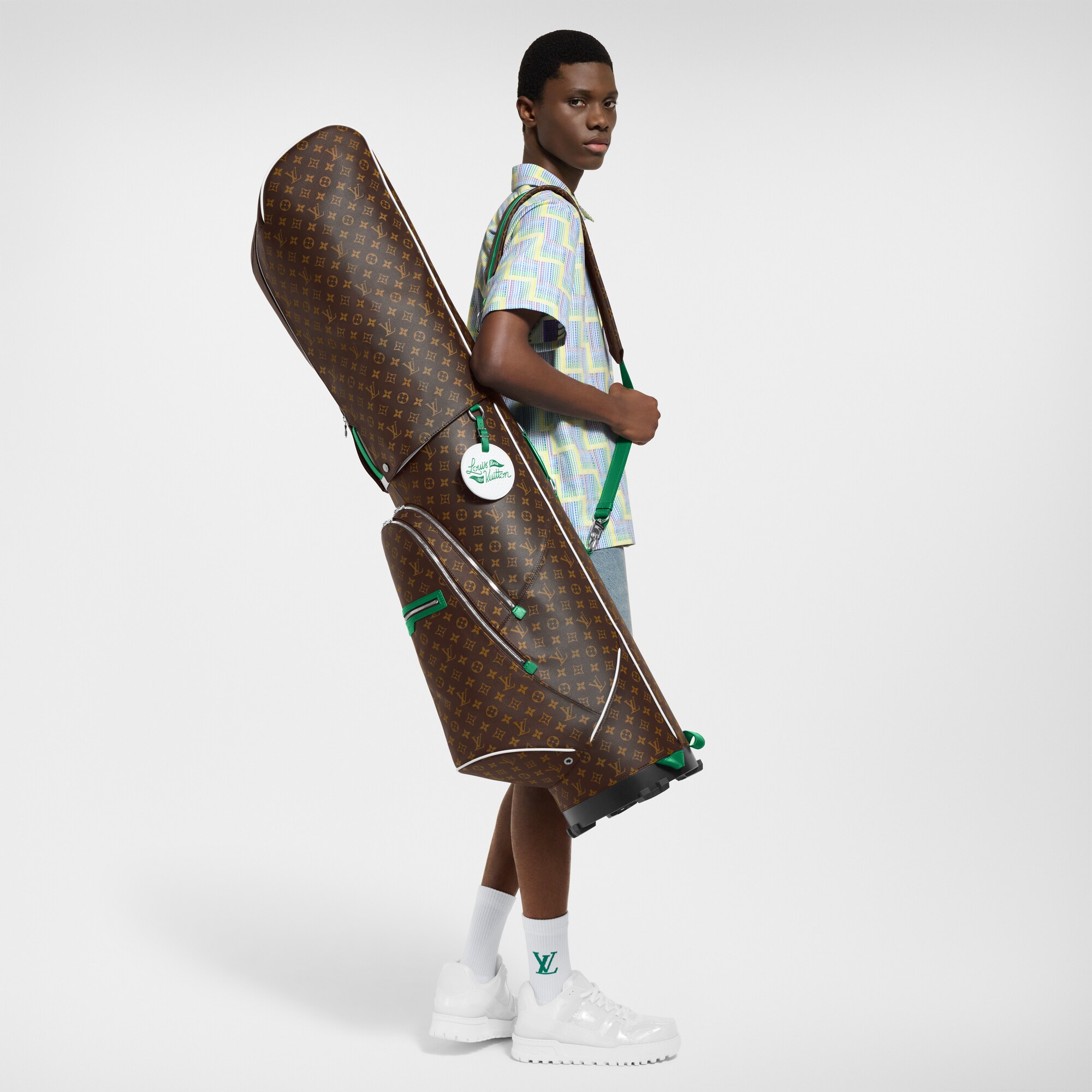 Bolsa de golf Lona Monogram Macassar Hombre Viaje Bolsos de viaje | LOUIS VUITTON (Zoom de producto)