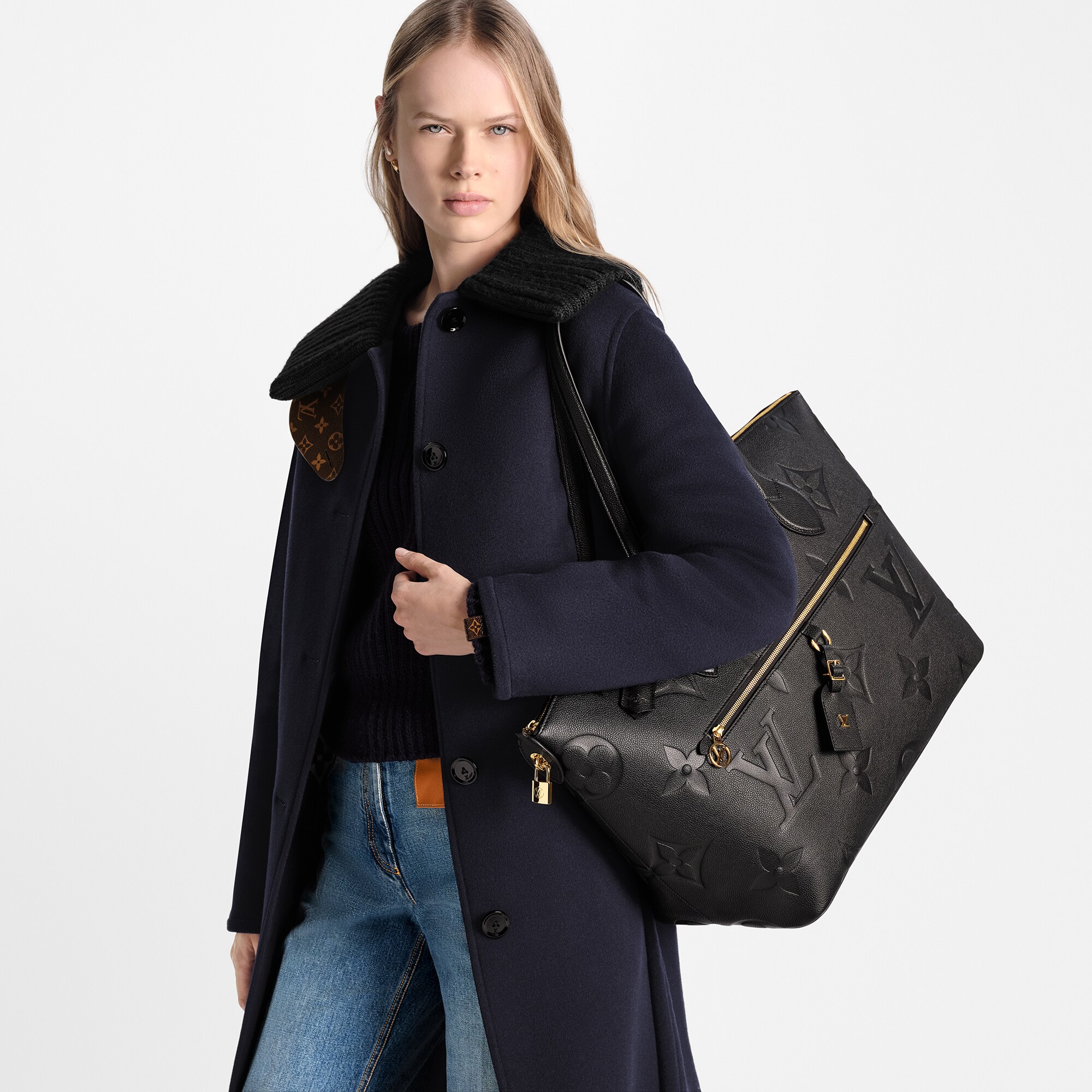 Bolsa de viaje Piel Monogram Empreinte Hombre Viaje Bolsos de viaje | LOUIS VUITTON (Zoom de producto)