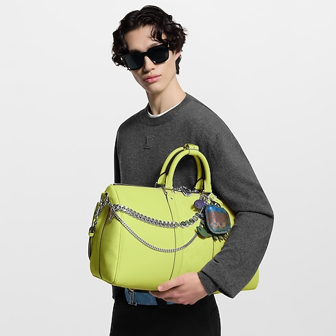 Bolsa de viaje Keepall 45 con bandolera Taigarama Bolsos y pequeña marroquinería Bolso de hombre LV Icons | LOUIS VUITTON (Zoom de producto)