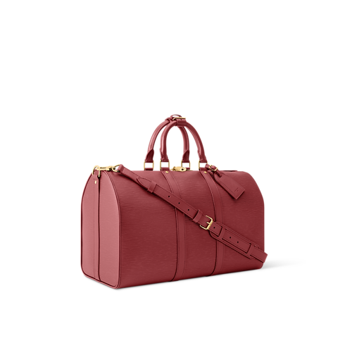 Bolsa de viaje Keepall 45 con bandolera Piel Epi Mujer Viaje Bolsas de viaje | LOUIS VUITTON (Zoom de producto)