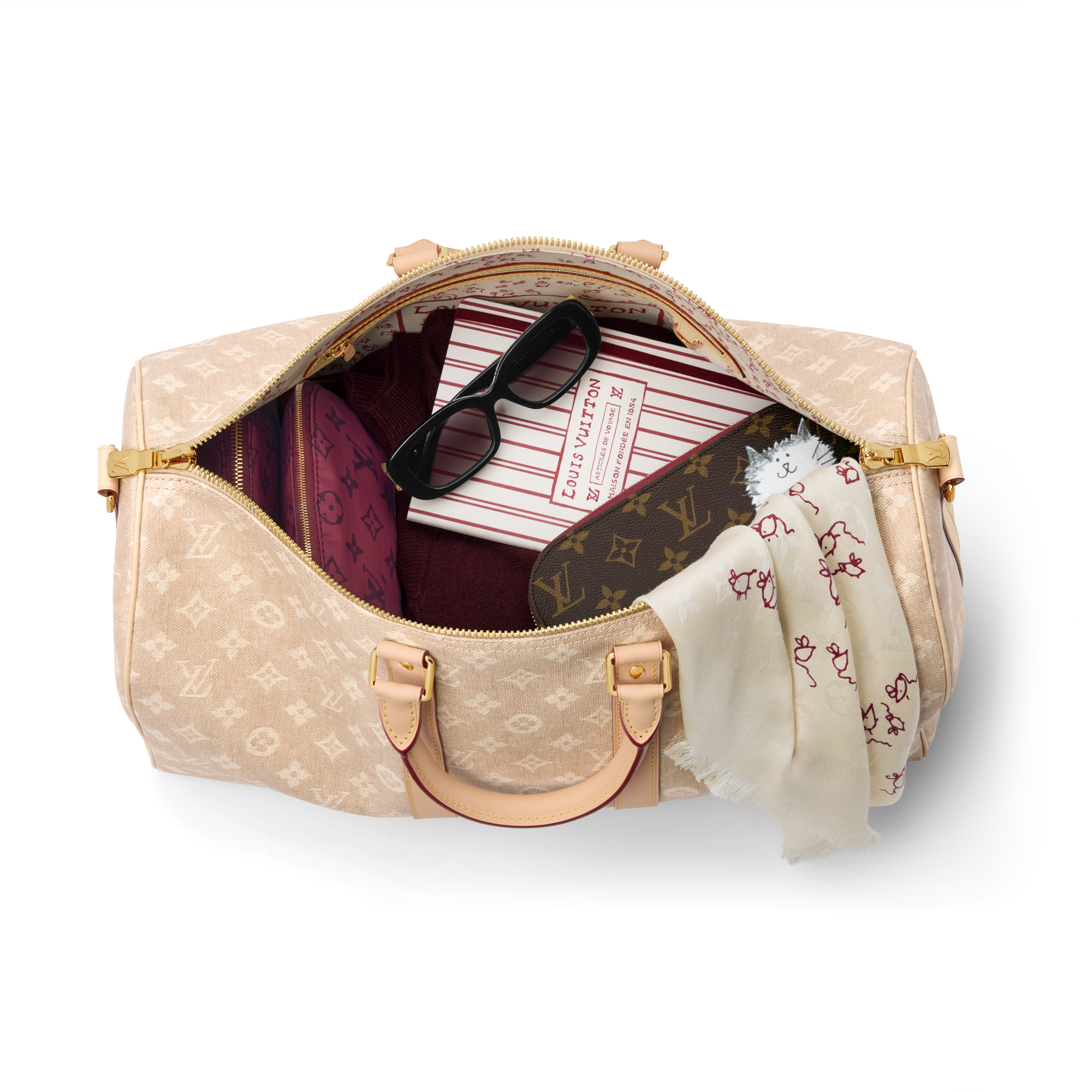 Bolsa de viaje Keepall 45 con bandolera Autres Toiles Monogram Mujer Viaje Bolsas de viaje | LOUIS VUITTON (Zoom de producto)