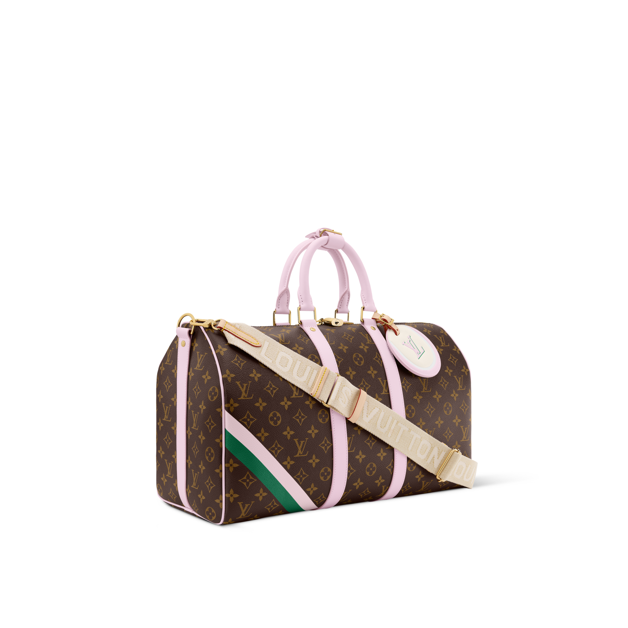 Bolsa de viaje Keepall 45 con bandolera Lona Monogram Mujer Viaje Bolsas de viaje | LOUIS VUITTON (Zoom de producto)