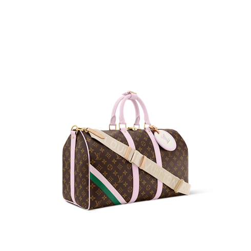 Bolsa de viaje Keepall 45 con bandolera Lona Monogram Mujer Viaje Bolsas de viaje | LOUIS VUITTON (Zoom de producto)