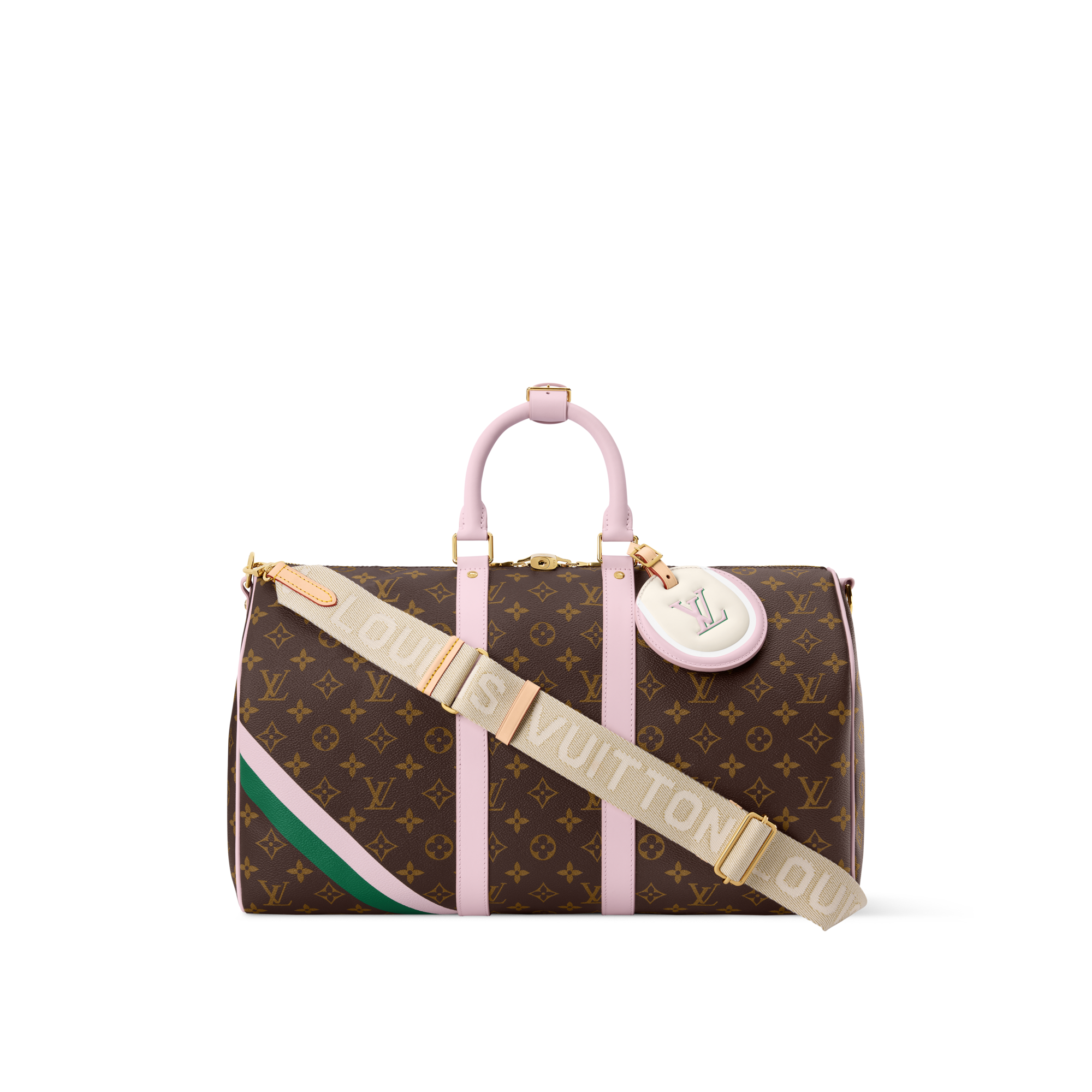 Bolsa de viaje Keepall 45 con bandolera Lona Monogram Mujer Viaje Bolsas de viaje | LOUIS VUITTON (Zoom de producto)
