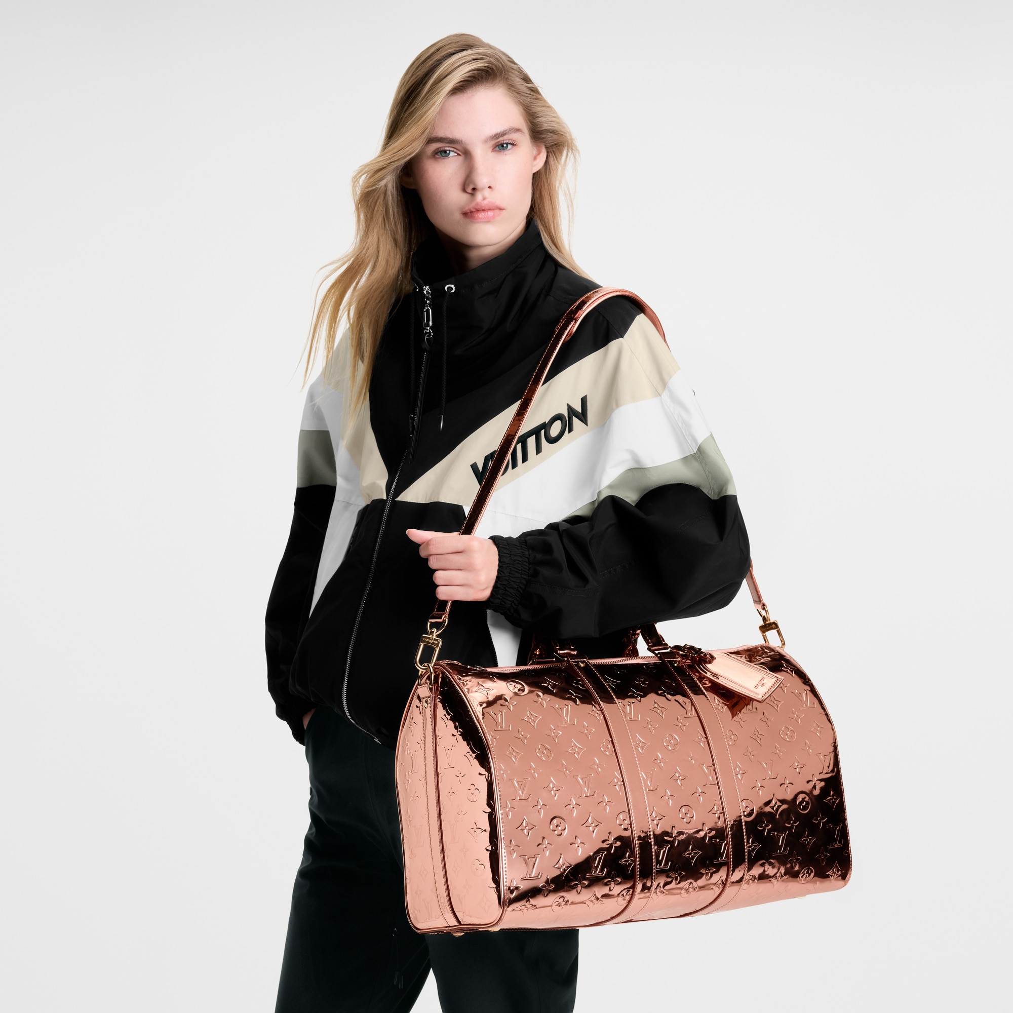 Bolsa de viaje Keepall 45 con bandolera  Mujer Viaje Bolsas de viaje | LOUIS VUITTON (Zoom de producto)