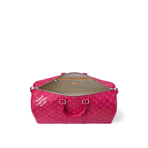 Bolsa de viaje Keepall 45 con bandolera Monogram Heritage Hombre Viaje Bolsos de viaje | LOUIS VUITTON (Zoom de producto)