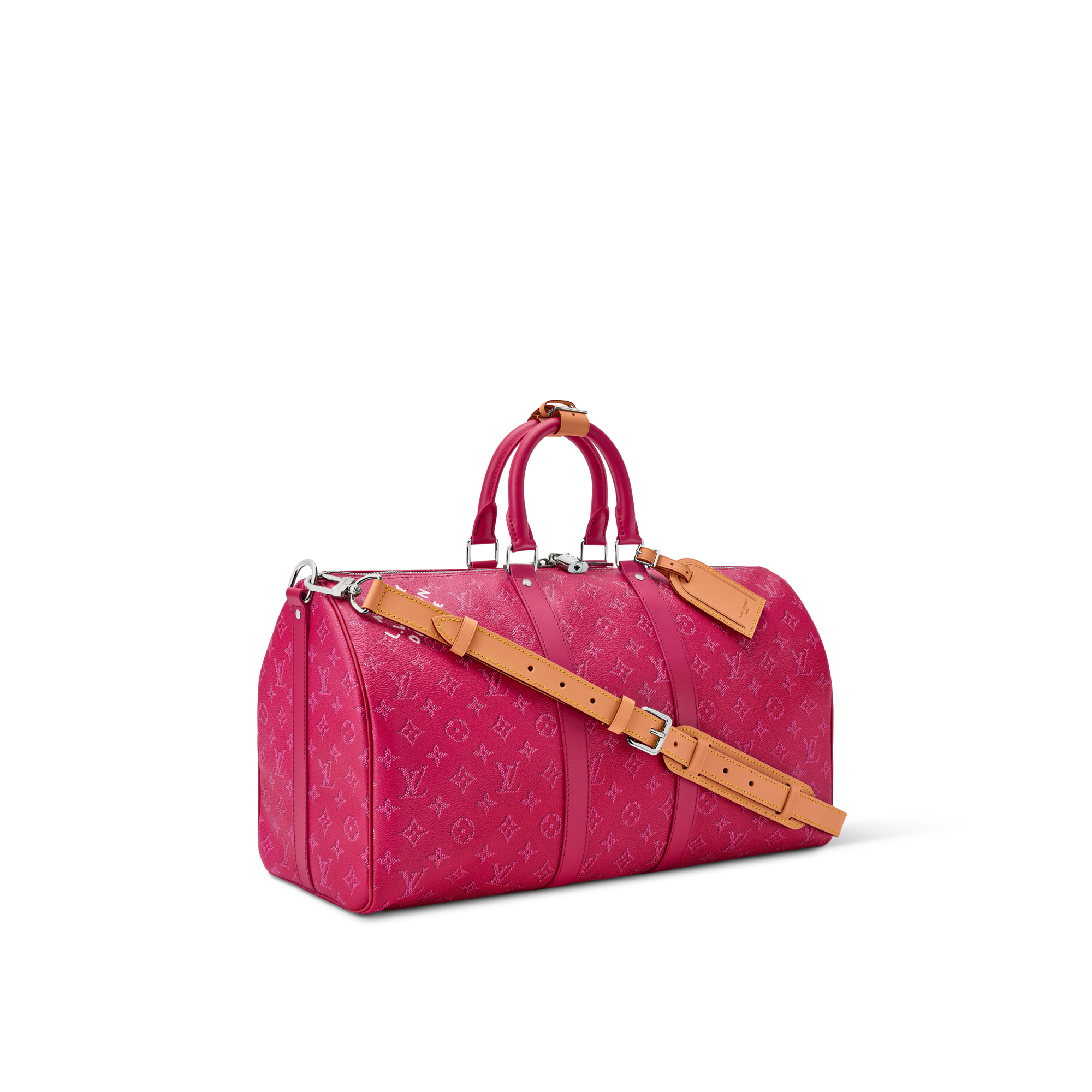 Bolsa de viaje Keepall 45 con bandolera Monogram Heritage Hombre Viaje Bolsos de viaje | LOUIS VUITTON (Zoom de producto)