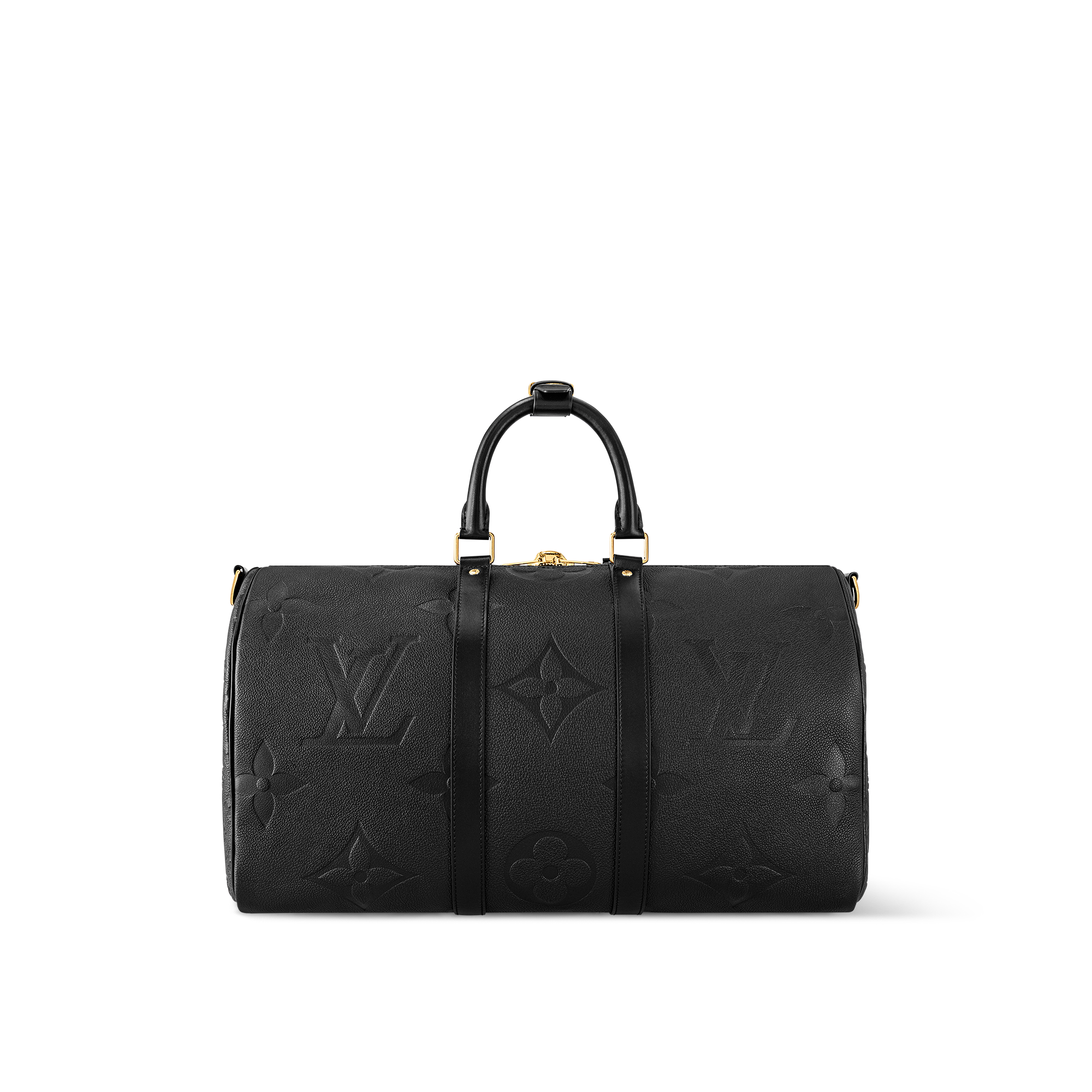 Bolsa de viaje Keepall 45 con bandolera Piel Monogram Empreinte Hombre Viaje Bolsos de viaje | LOUIS VUITTON (Zoom de producto)
