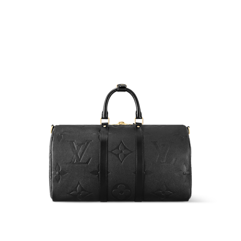 Bolsa de viaje Keepall 45 con bandolera Piel Monogram Empreinte Hombre Viaje Bolsos de viaje | LOUIS VUITTON (Zoom de producto)